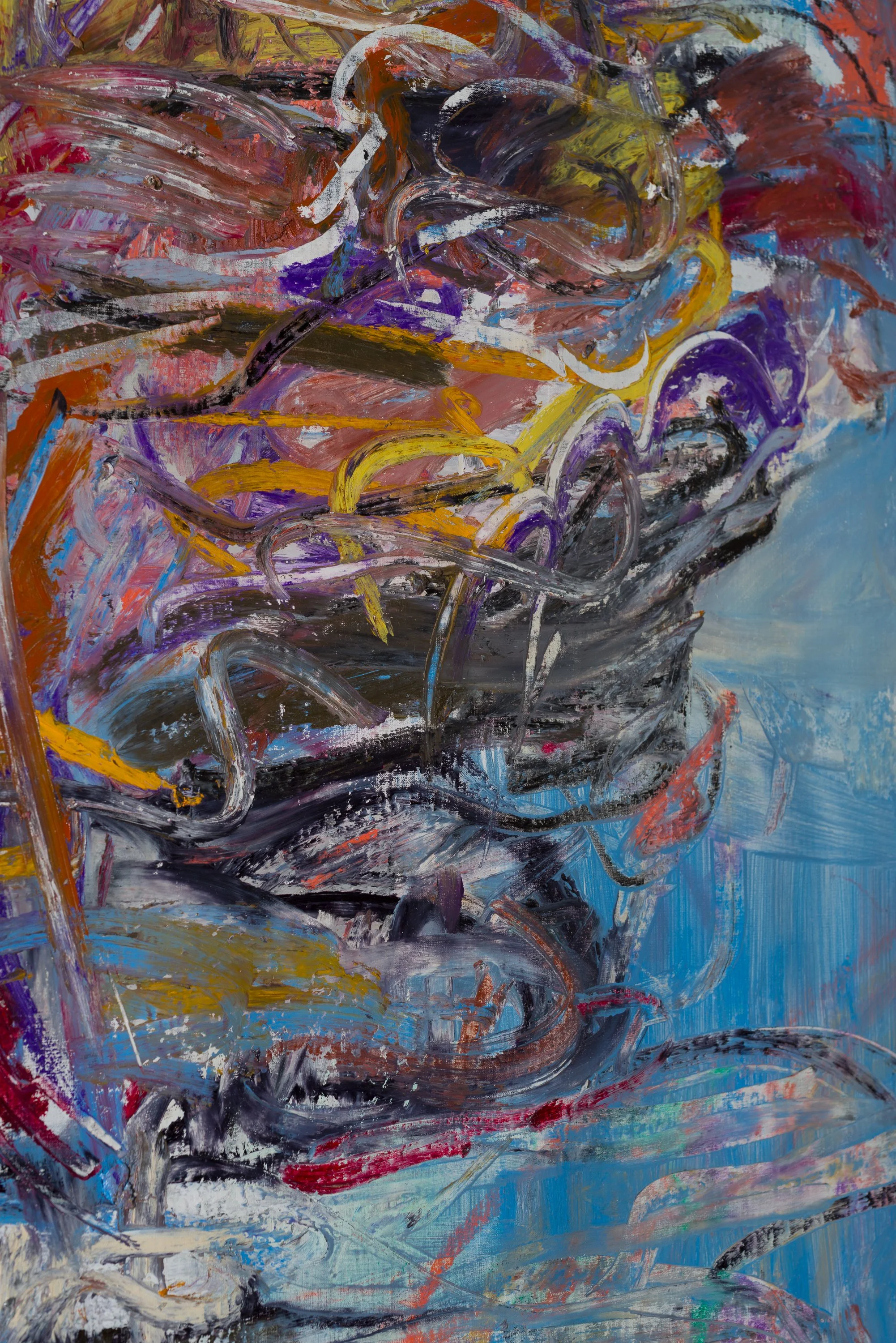 Untitled 13, oil on canvas, 230 x 225 cm, feb 2025