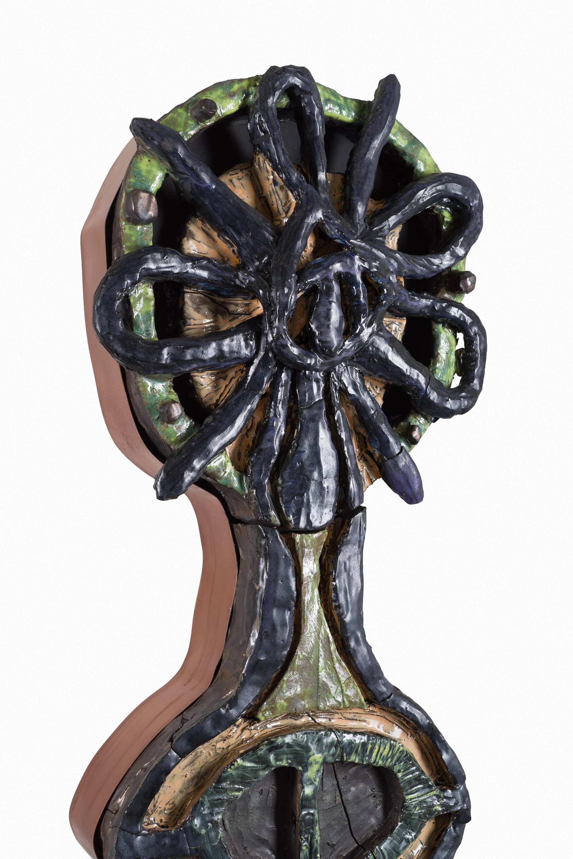 Colonne 1, ceramic, 180 x 70 x 5 cm, 2025