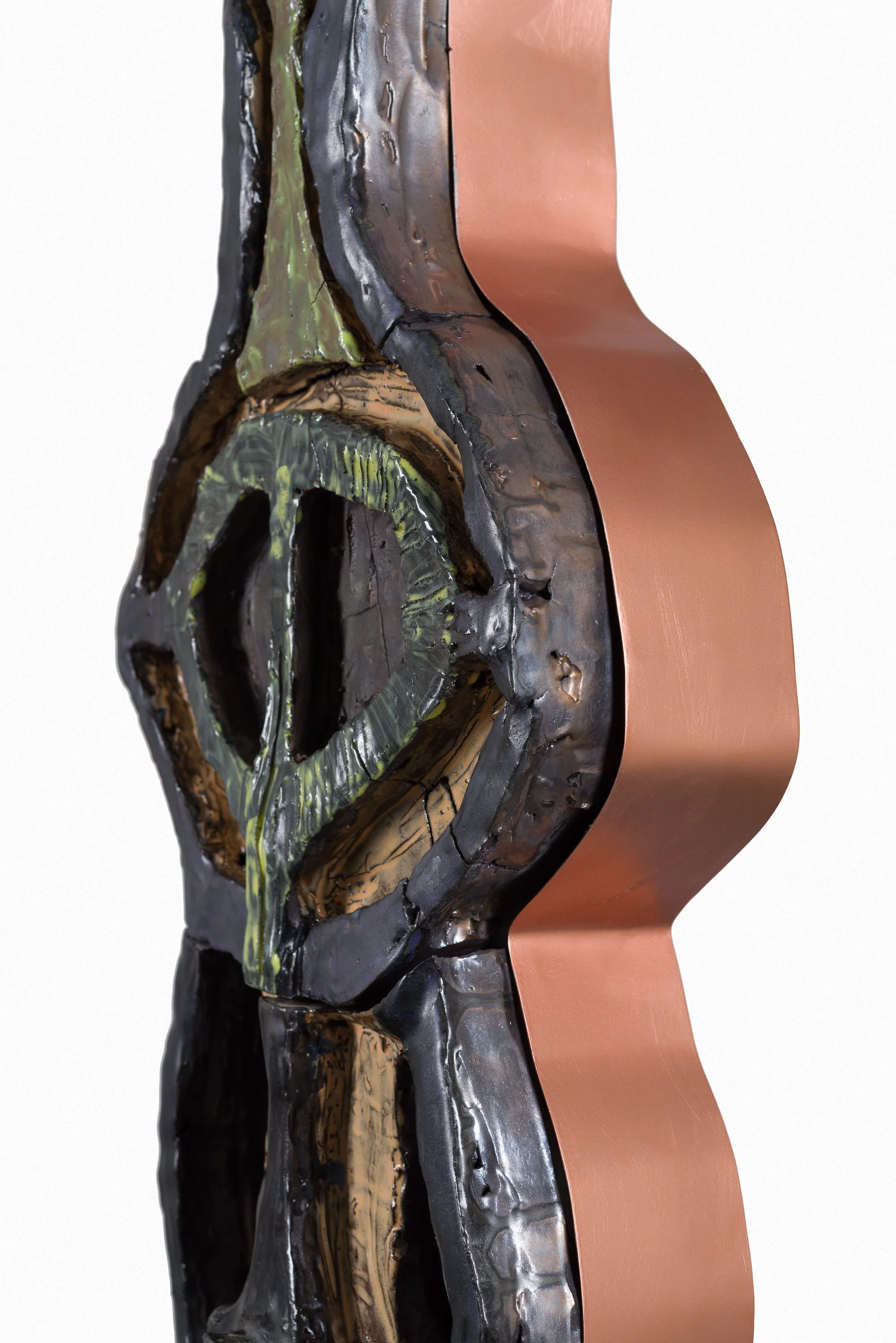 Colonne 1, ceramic, 180 x 70 x 5 cm, 2025