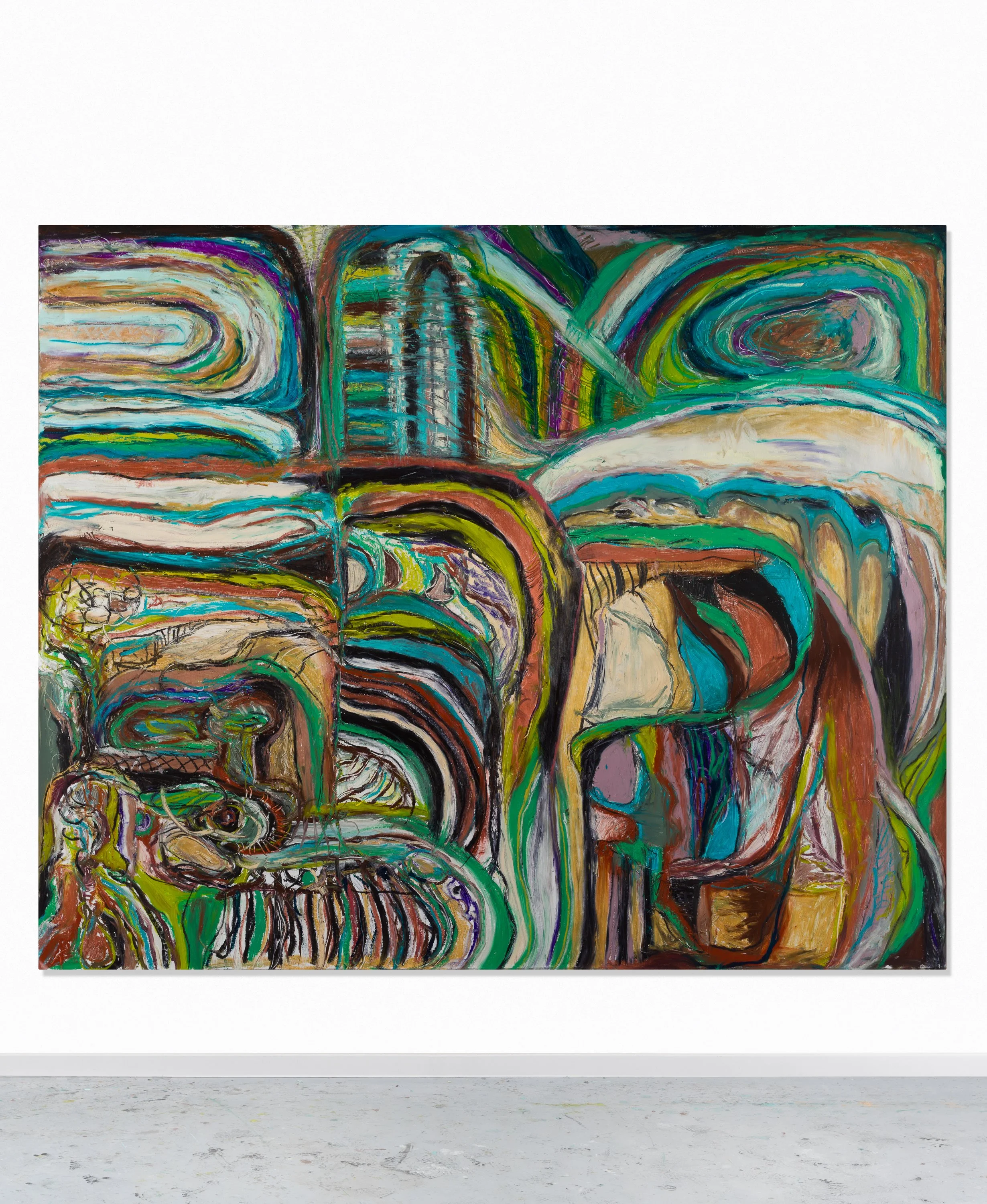 Untitled 10, oil on canvas, 260 x 220 cm, mai 2025