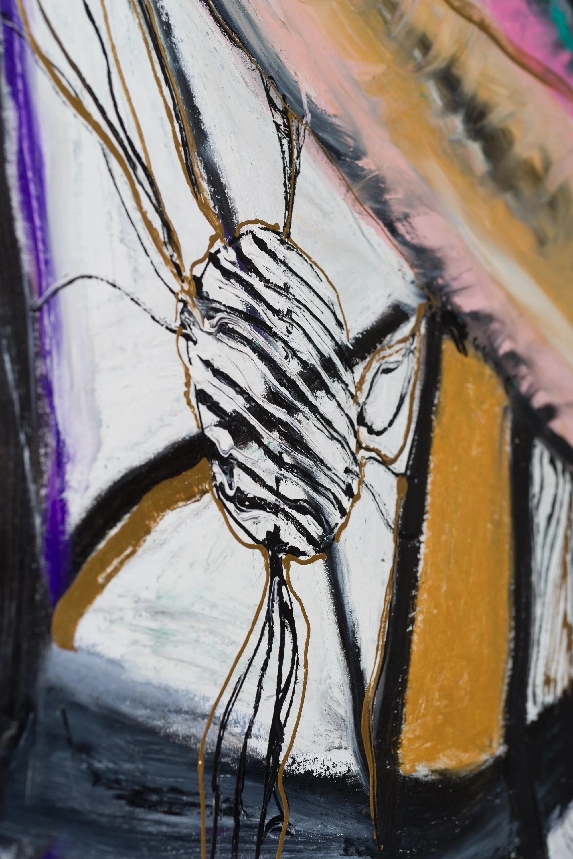 Untitled 5, oil on canvas, 230 x 224 cm, april 2025