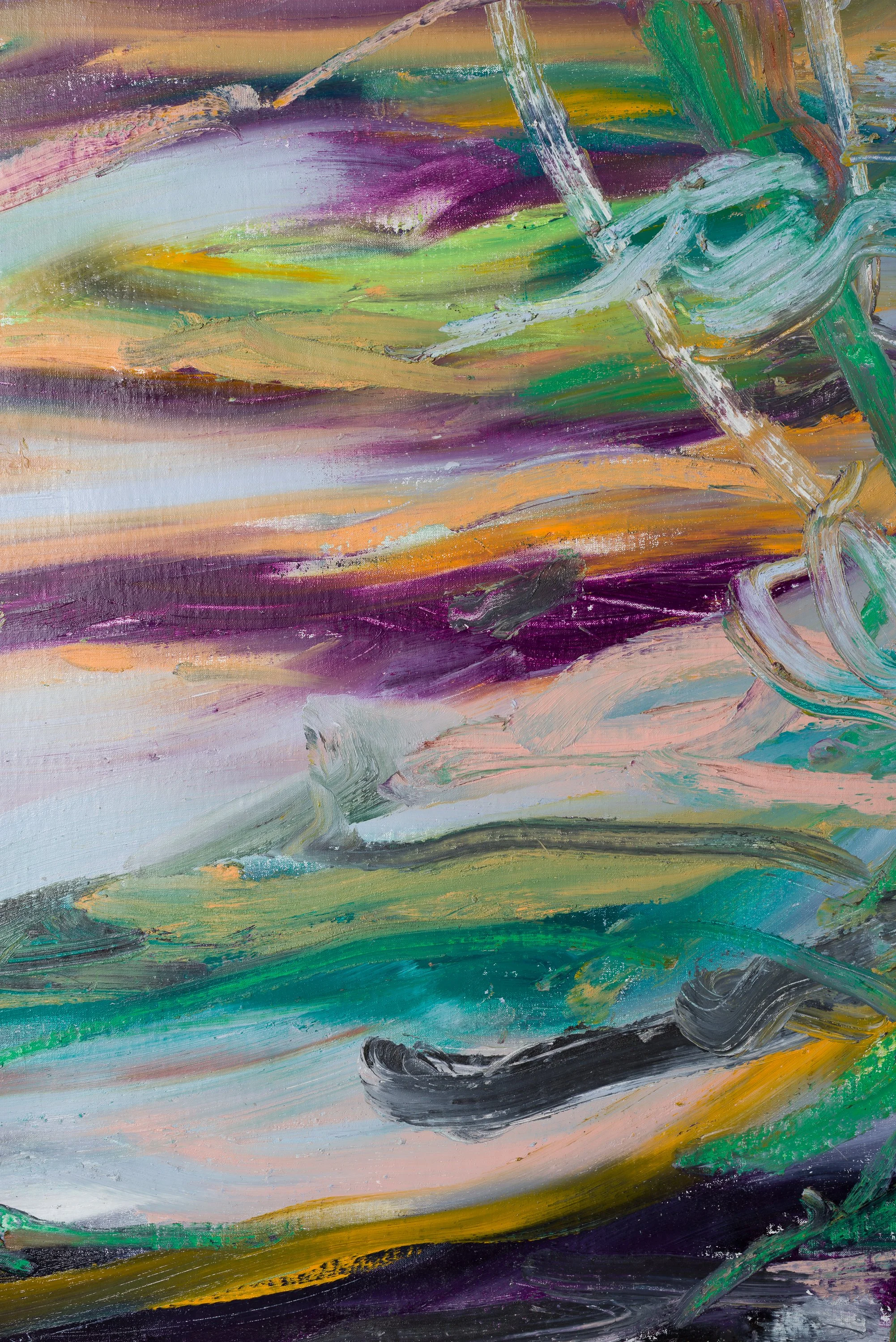 Untitled 9, oil on canvas, 223 x 170 cm, march 2025