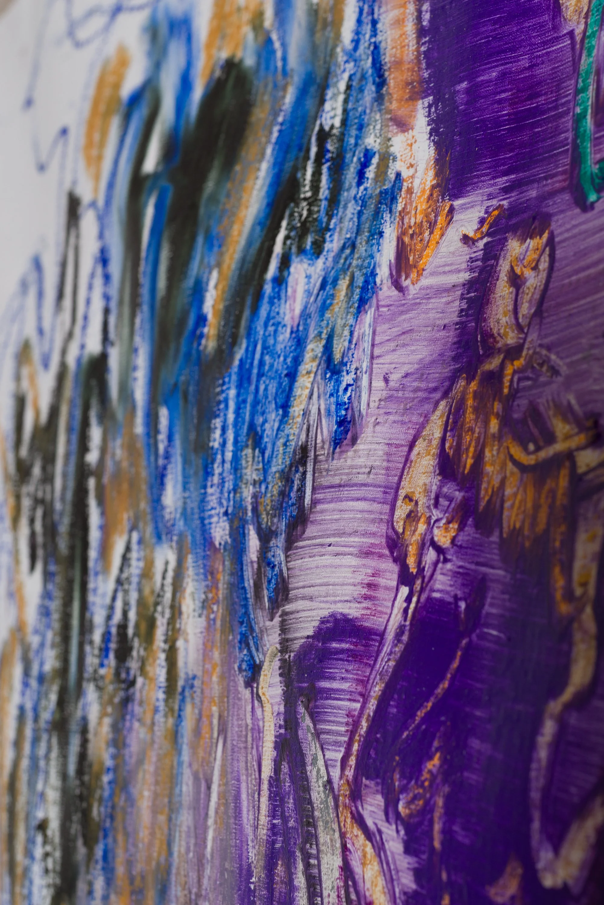 Untitled 1, oil on canvas, 228 x 224 cm, dec 2024