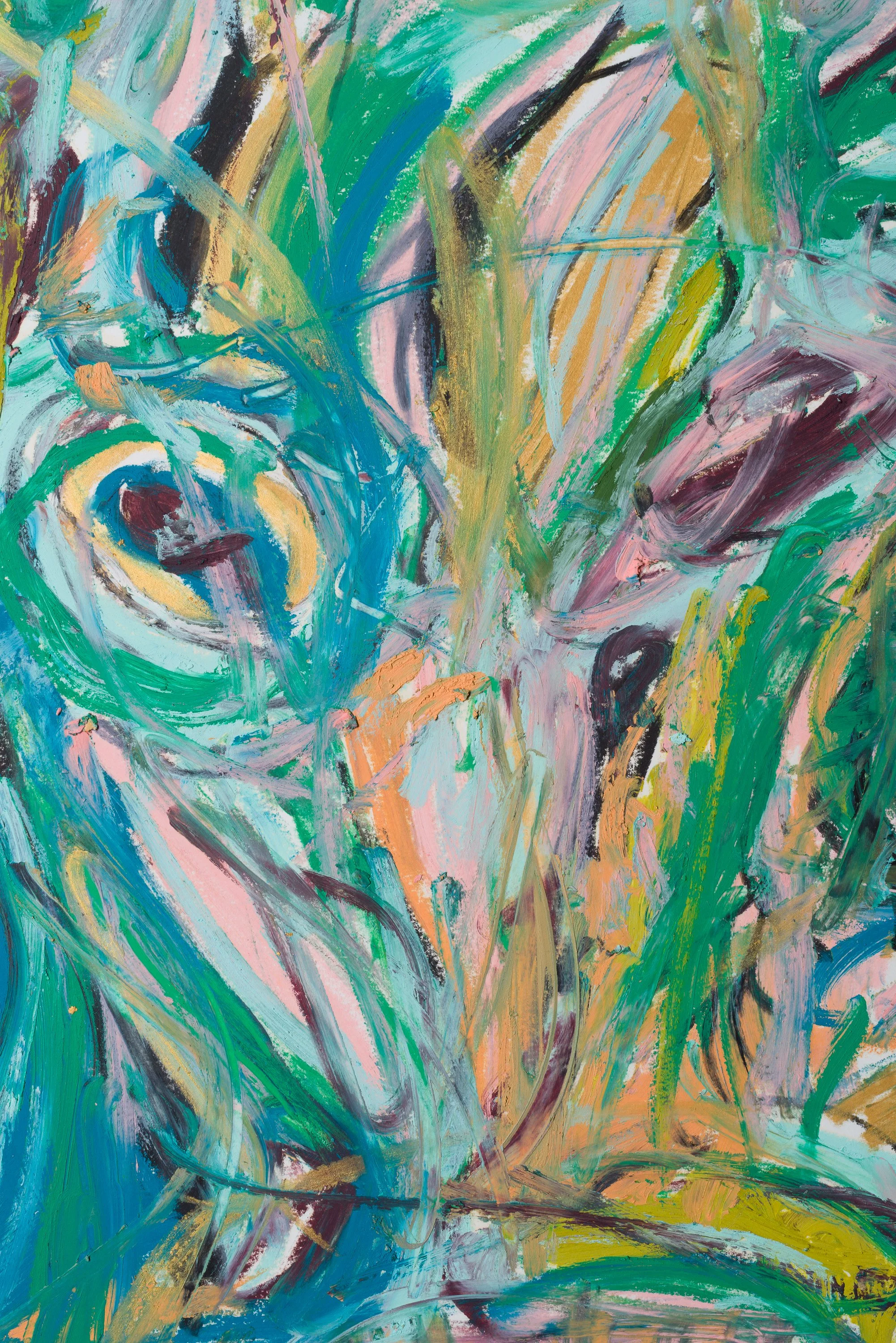 Drawing 16, oil on paper, 76 x 56 cm, 2025