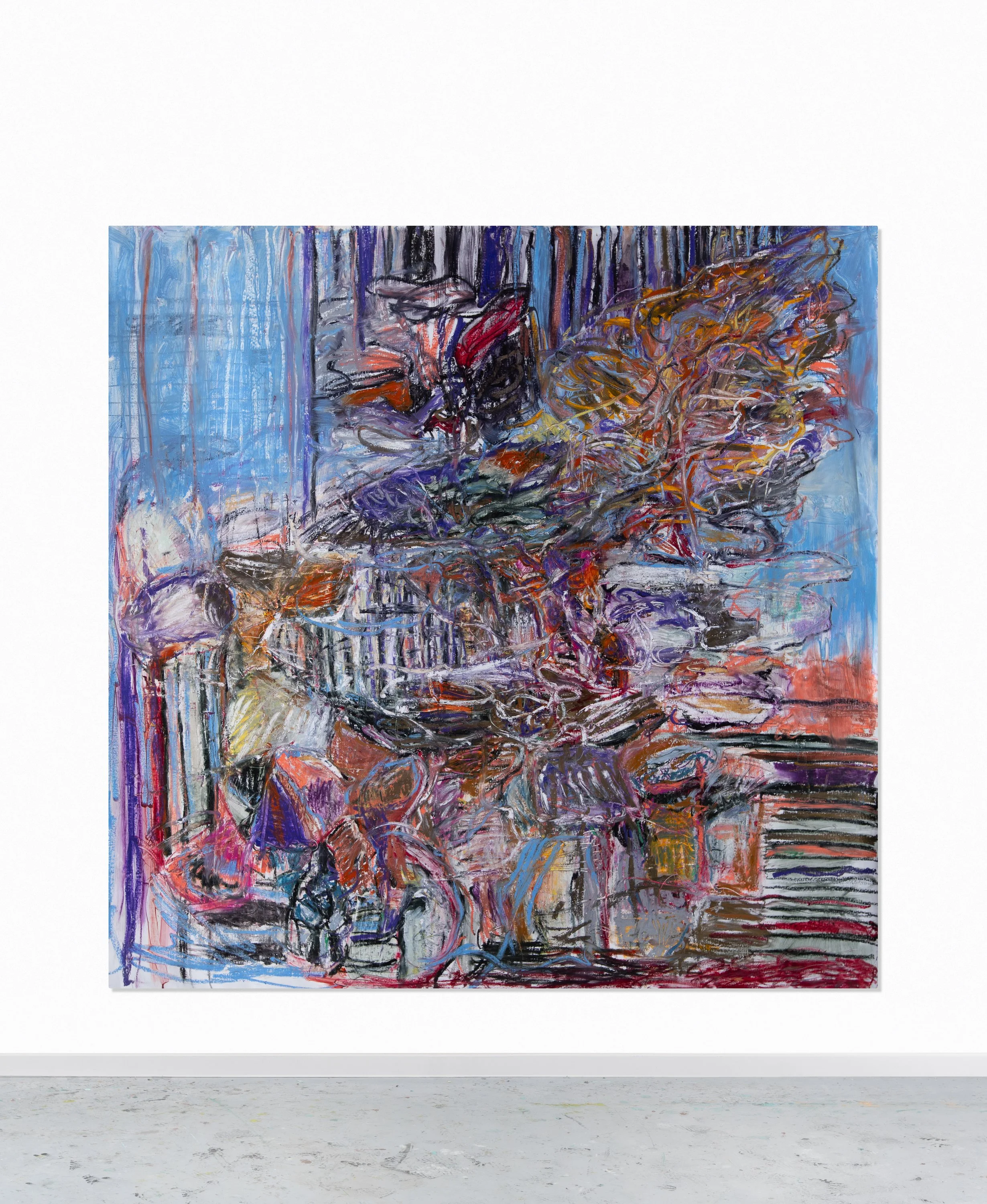 Untitled 13, oil on canvas, 230 x 225 cm, feb 2025