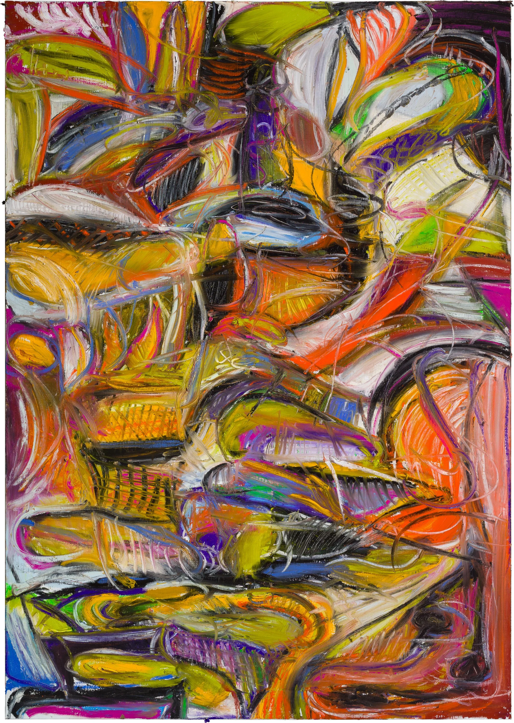 Untitled 23, oil on canvas, 162 x 115 cm, 2025
