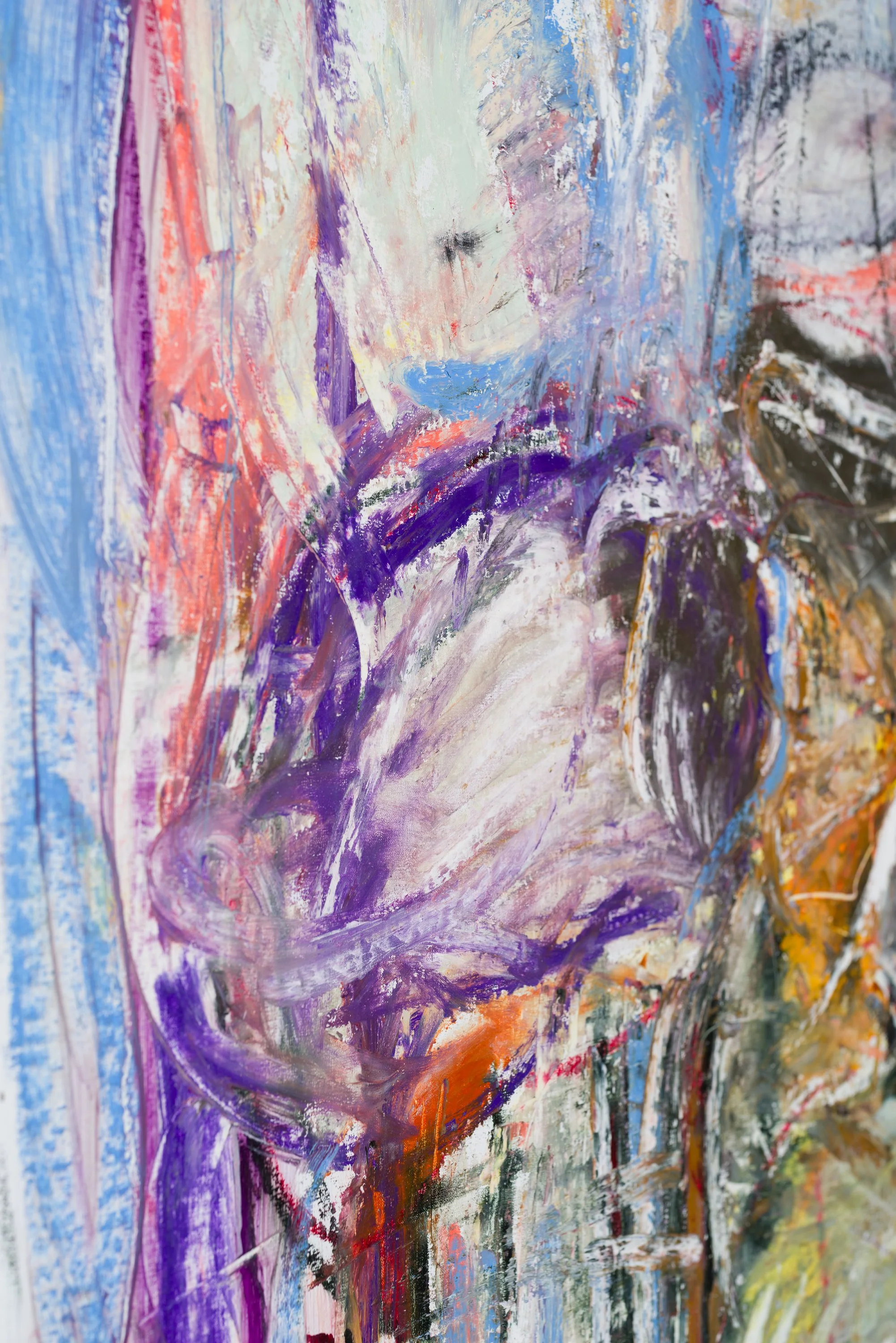 Untitled 13, oil on canvas, 230 x 225 cm, feb 2025