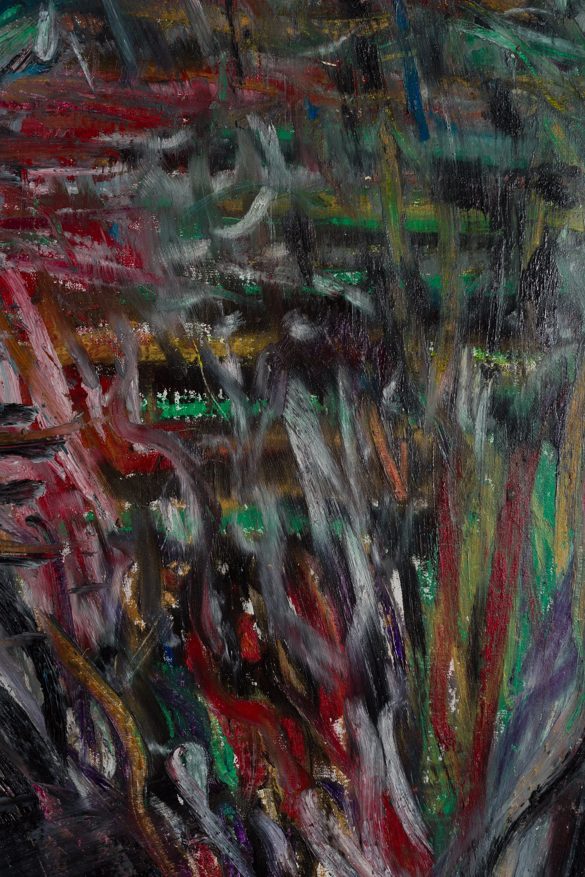 Untitled 8, oil on canvas, 220 x 230 cm, feb 2025