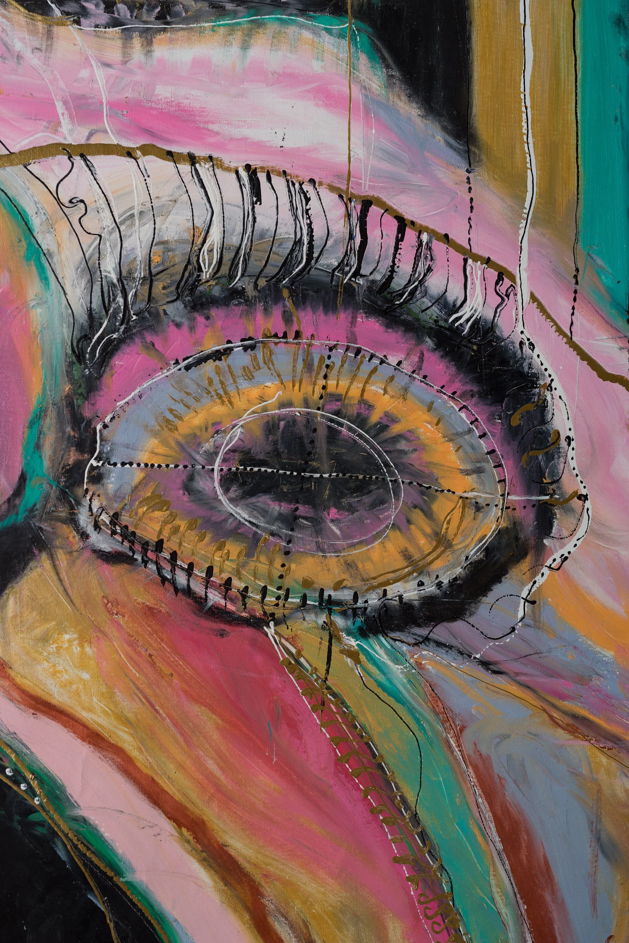 Untitled 5, oil on canvas, 230 x 224 cm, april 2025
