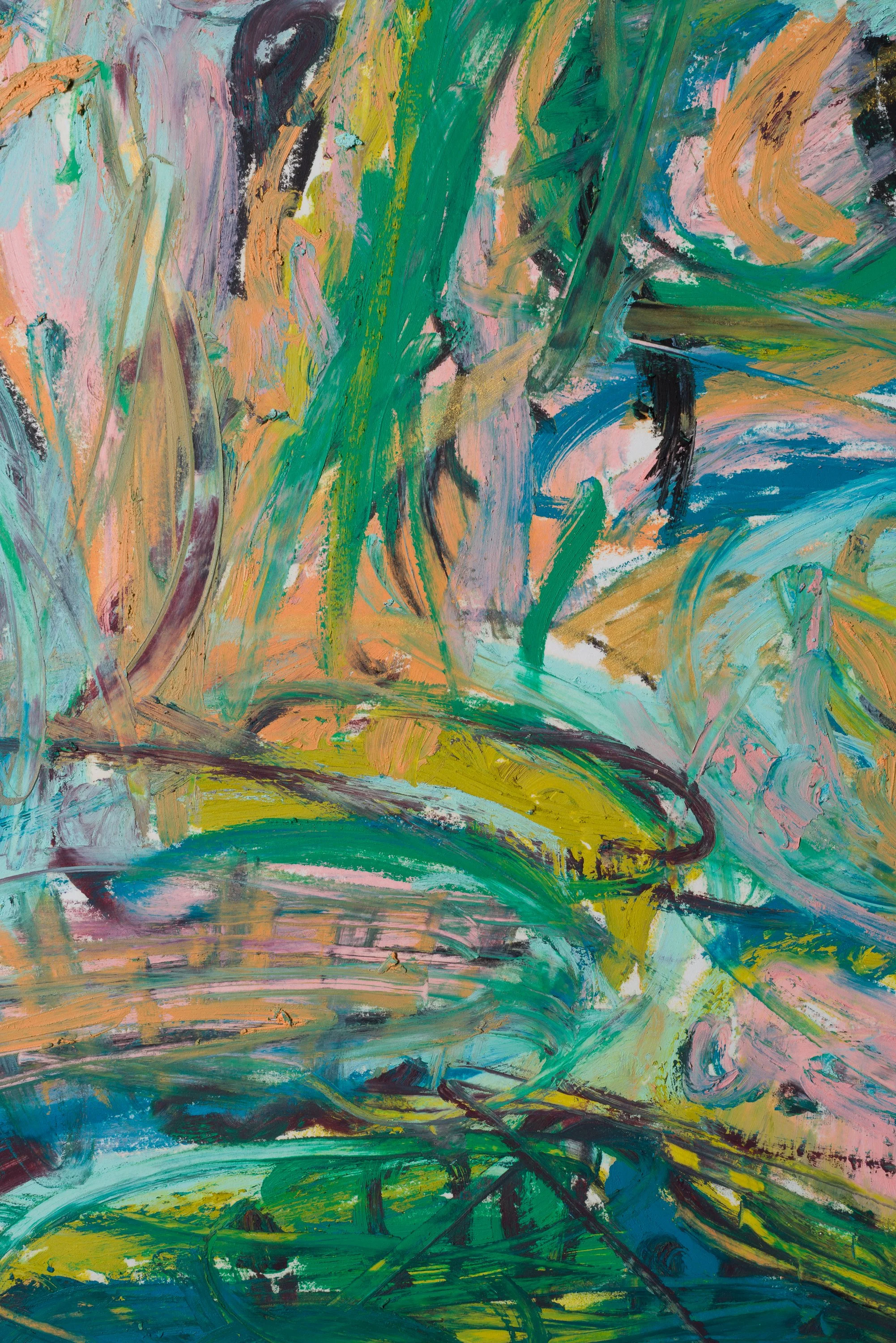 Drawing 16, oil on paper, 76 x 56 cm, 2025