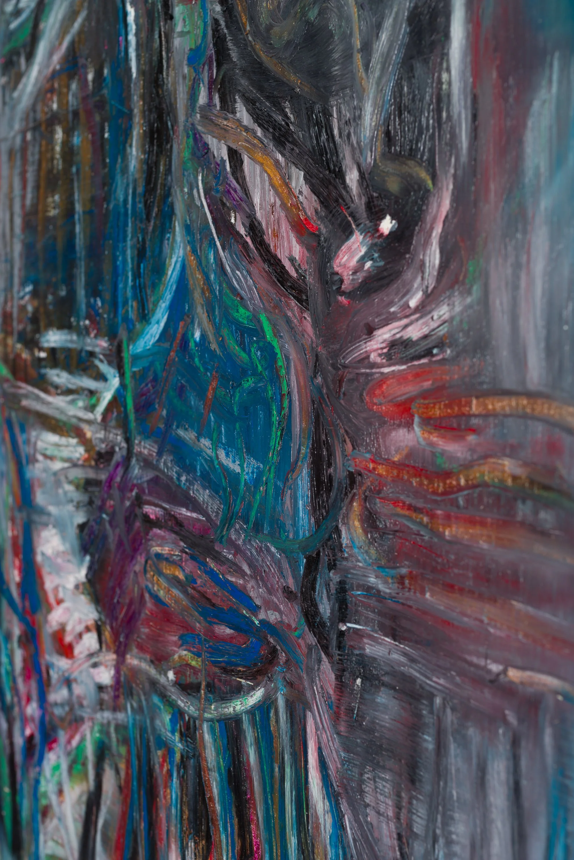 Untitled 8, oil on canvas, 220 x 230 cm, feb 2025