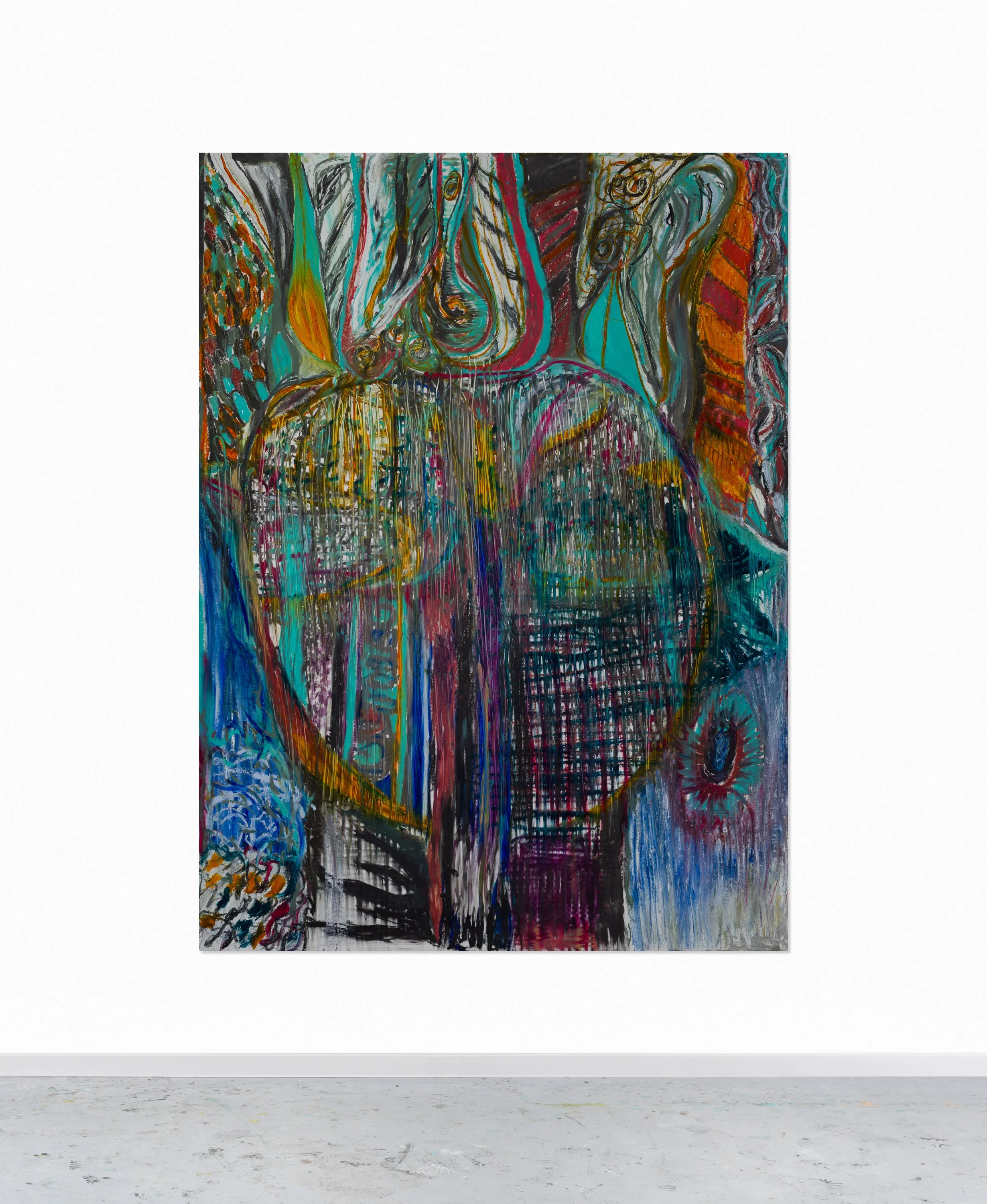 Untitled 4, oil on canvas, 228 x 172 cm, march 2025