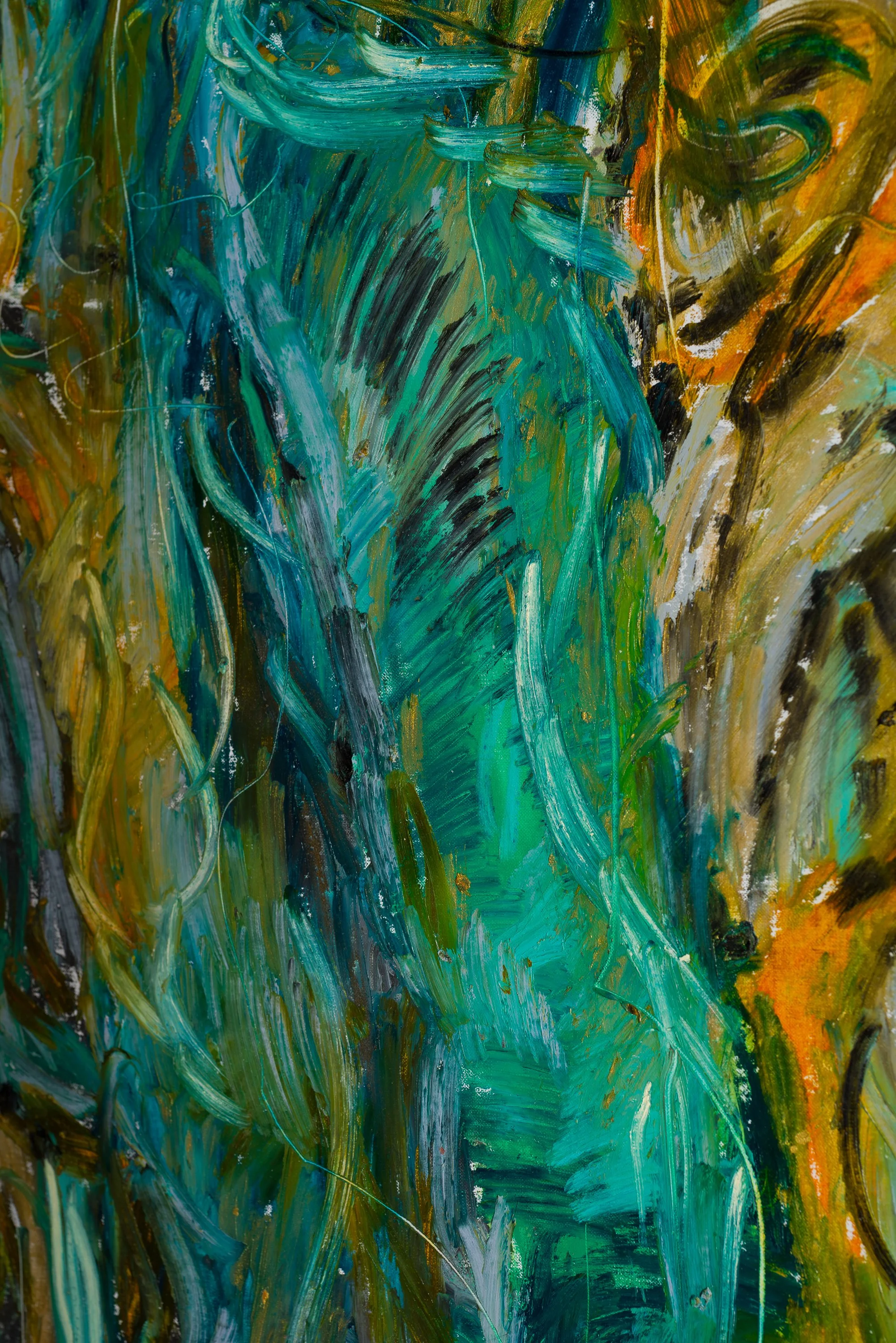 Untitled 17, oil on canvas, 216 x 180 cm, Fev 2025