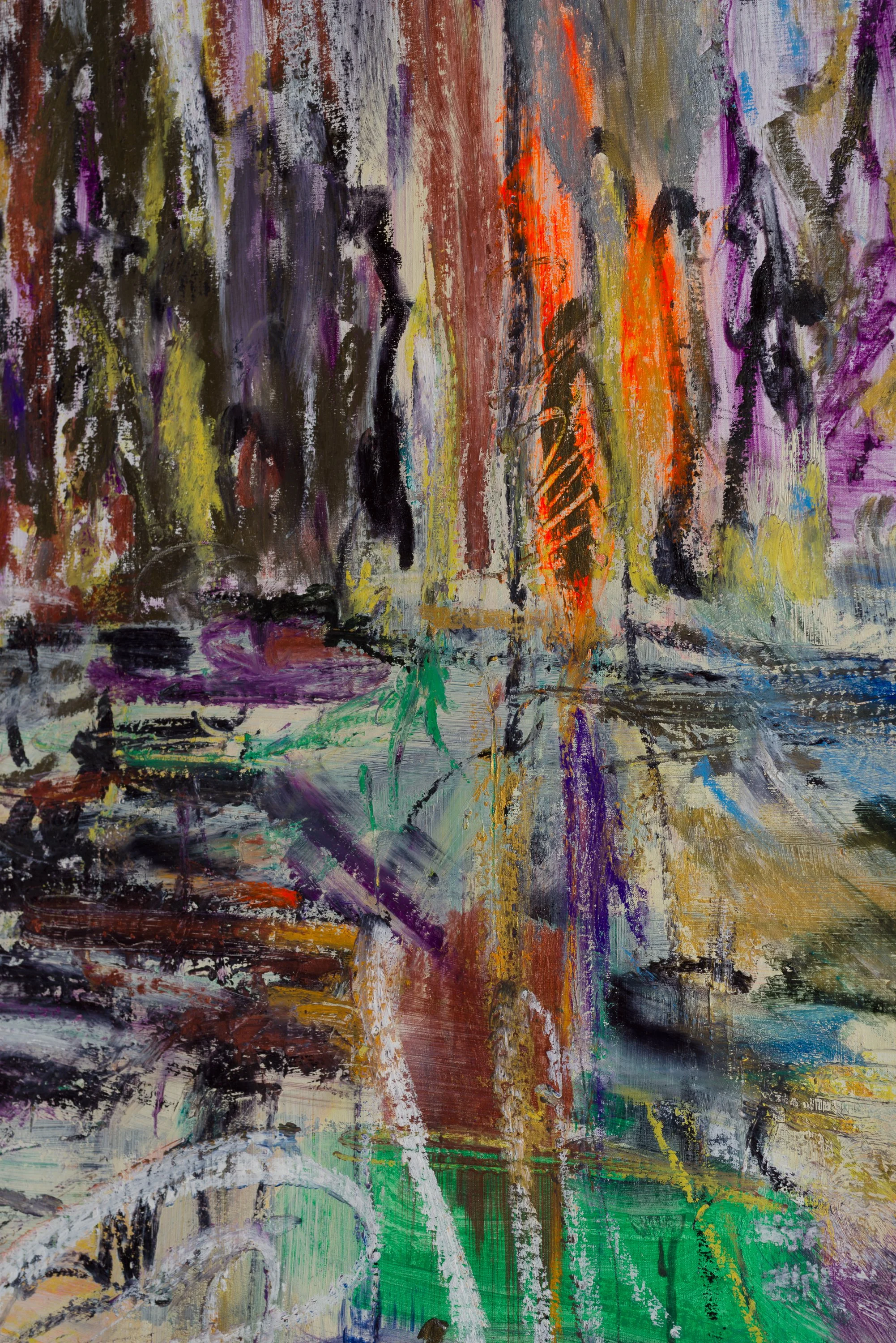 Untitled 1, oil on canvas, 228 x 224 cm, dec 2024