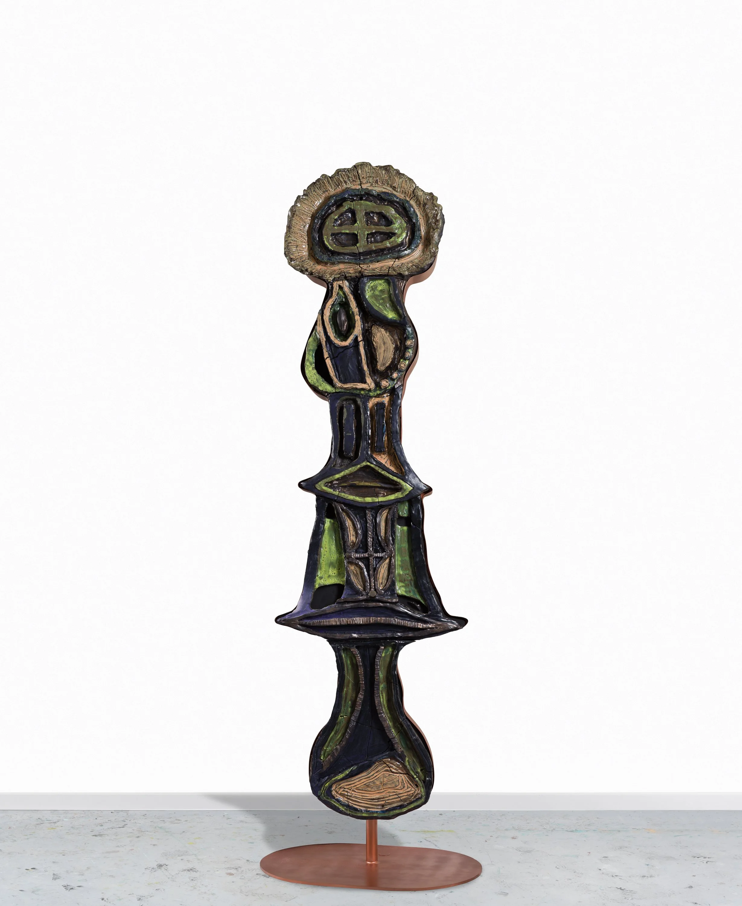 Colonne 2, ceramic, 180 x 70 x 5 cm, 2025