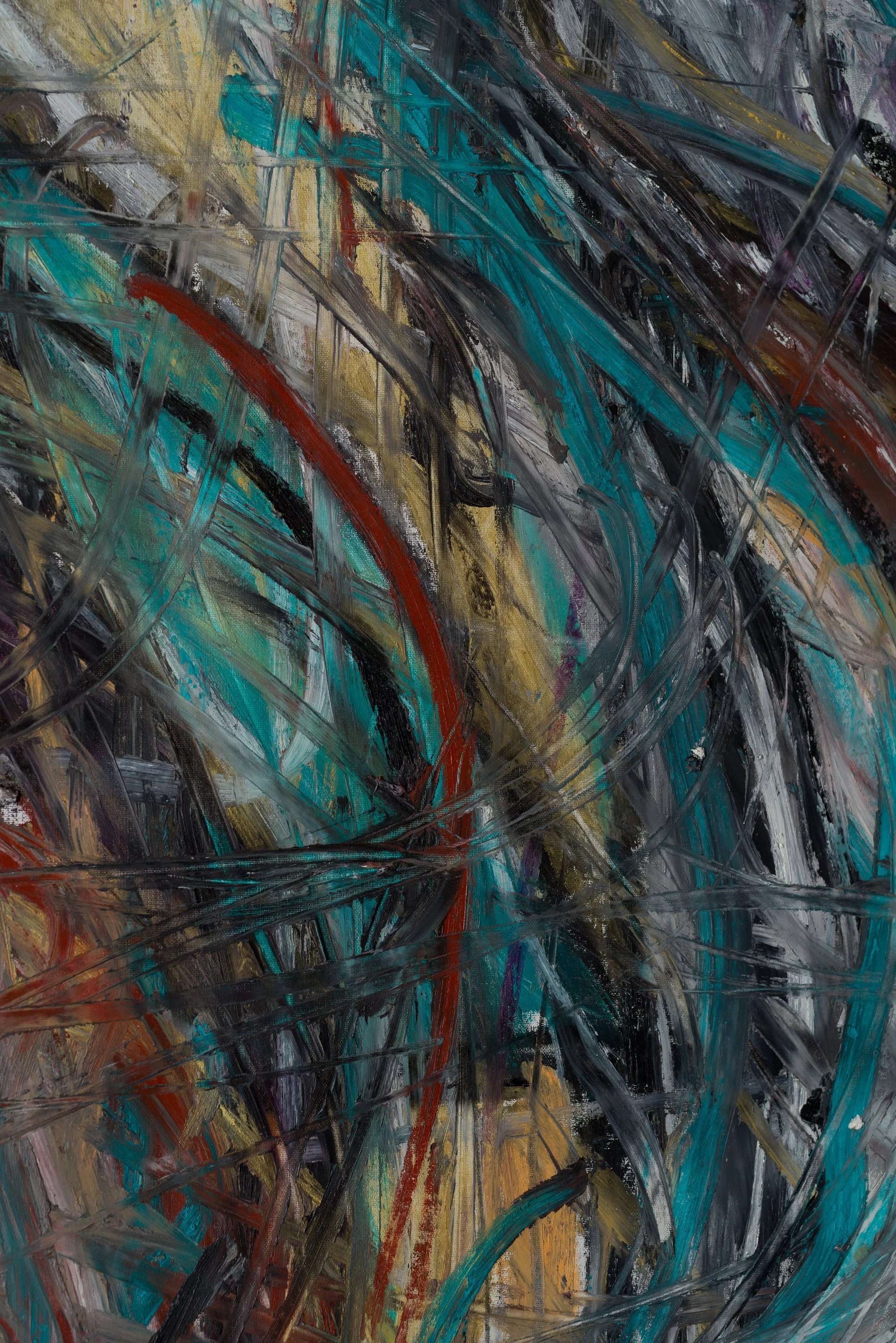 Untitled 14, oil on canvas, 230 x 180 cm, march 2025
