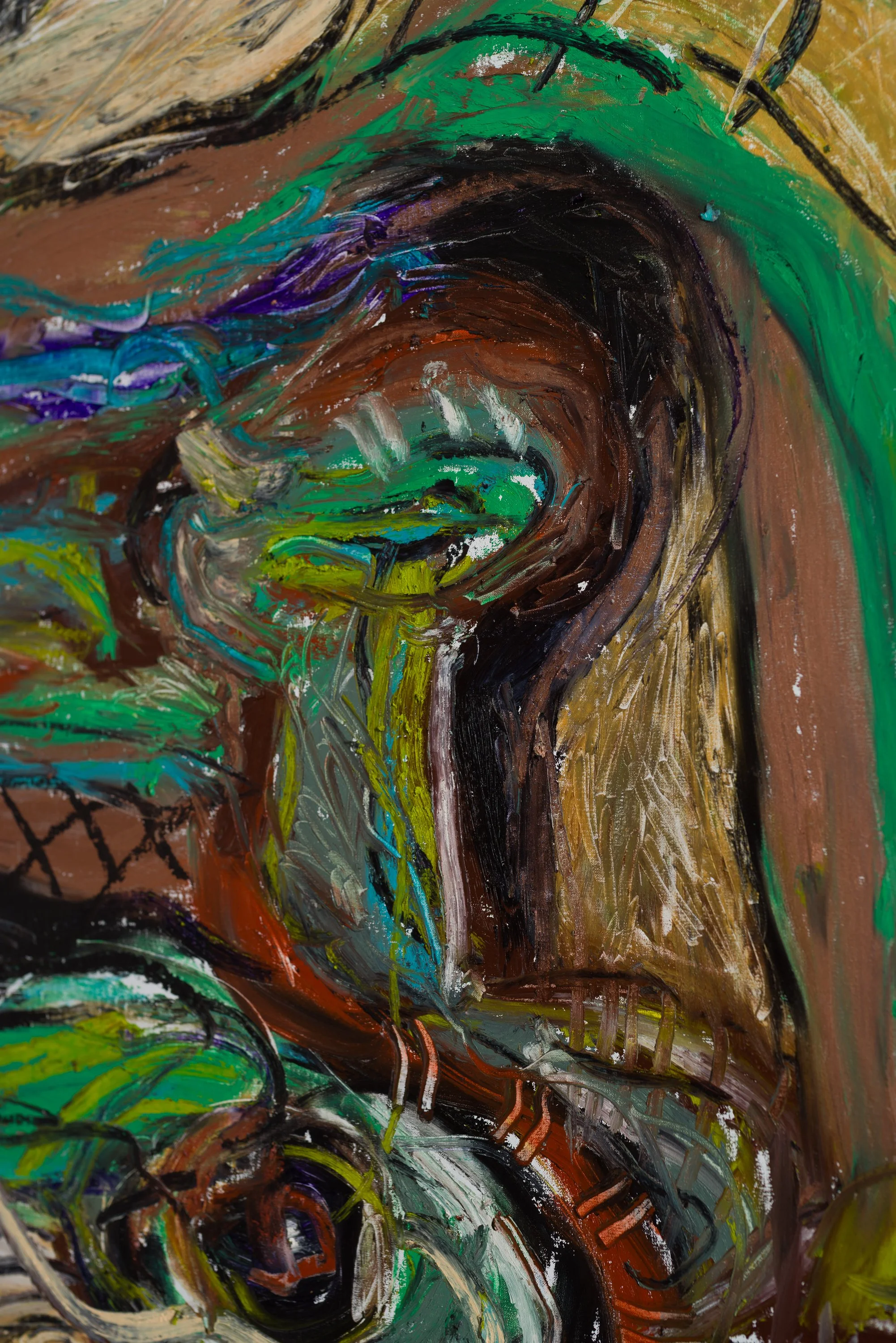 Untitled 10, oil on canvas, 260 x 220 cm, mai 2025