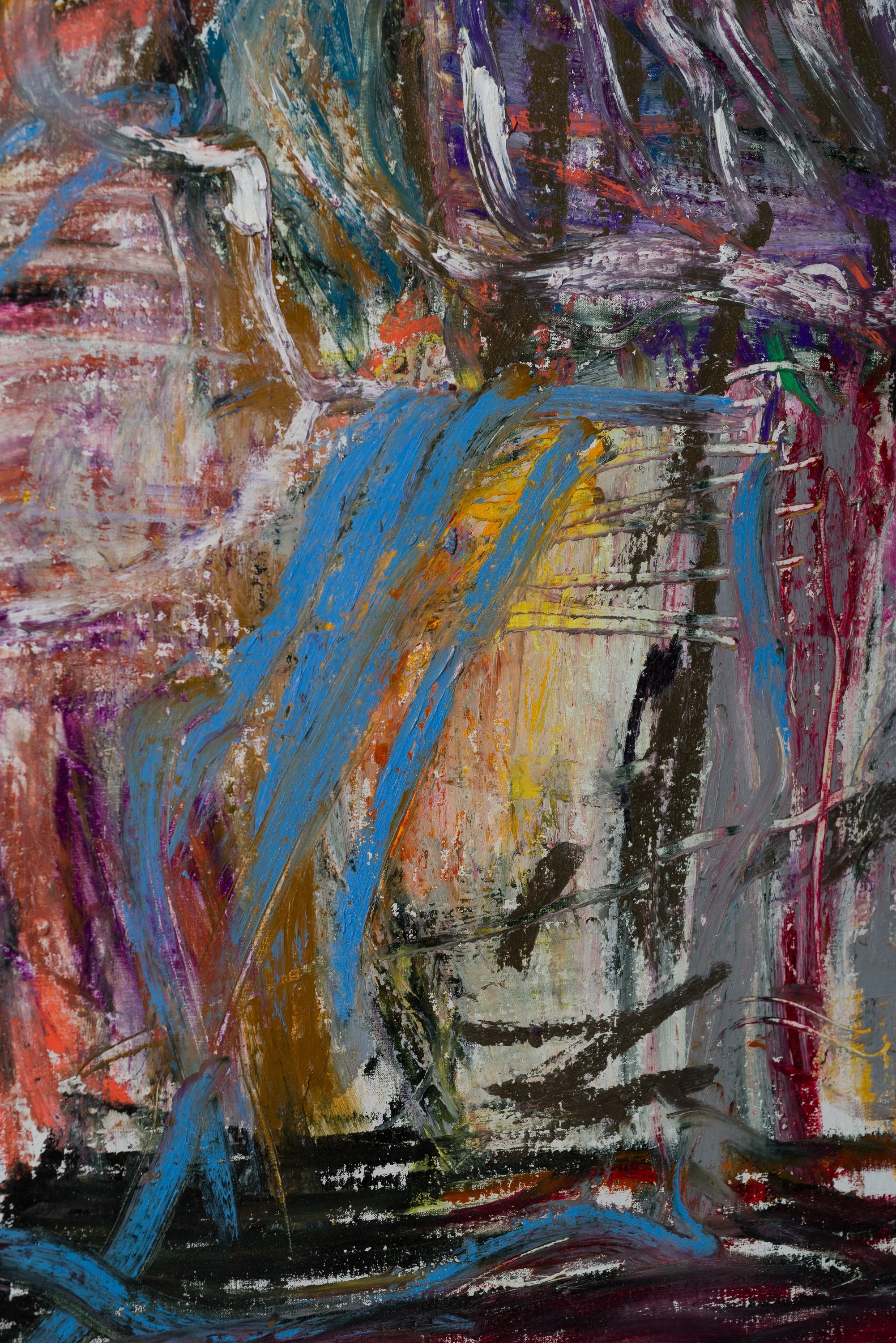 Untitled 13, oil on canvas, 230 x 225 cm, feb 2025