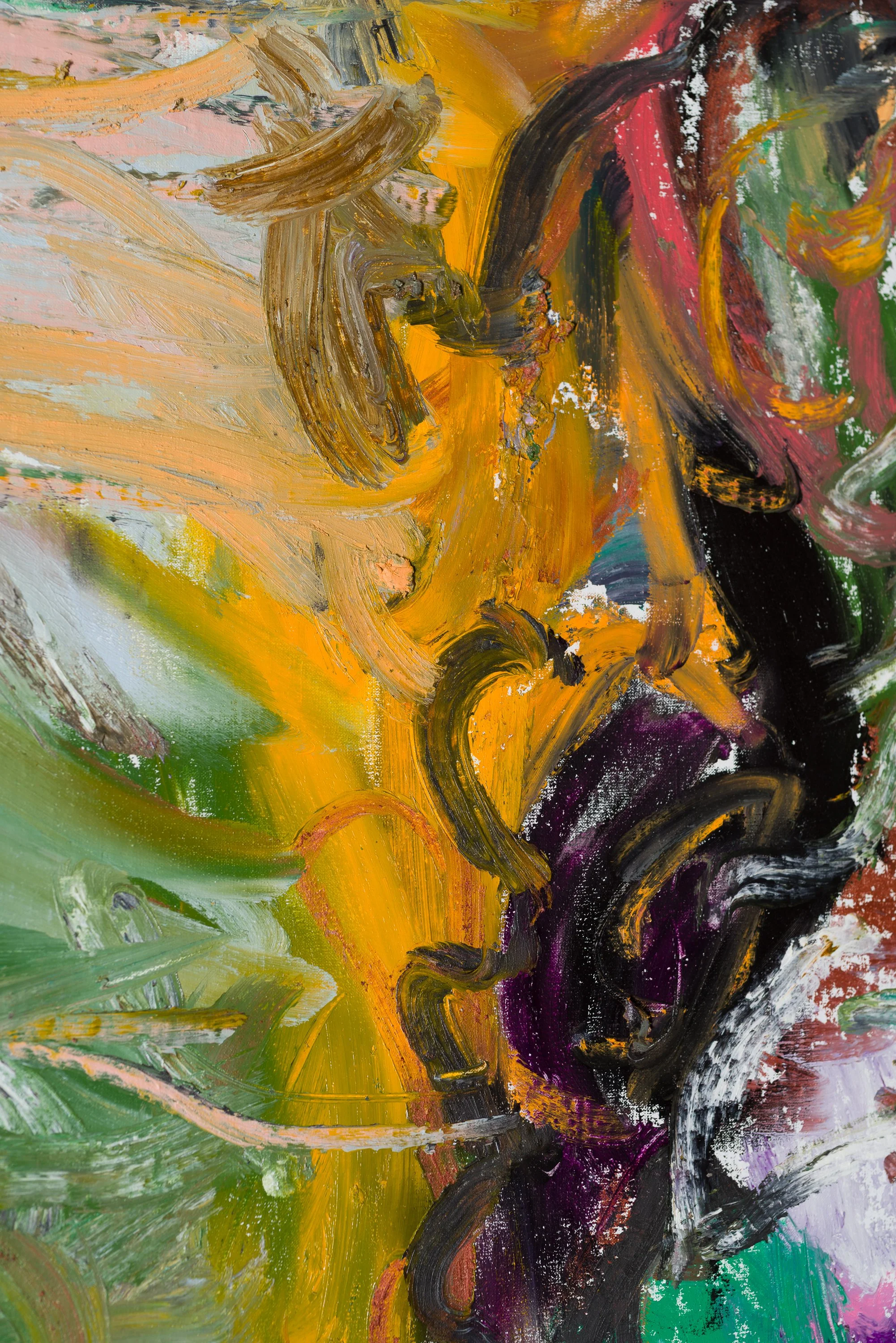 Untitled 9, oil on canvas, 223 x 170 cm, march 2025