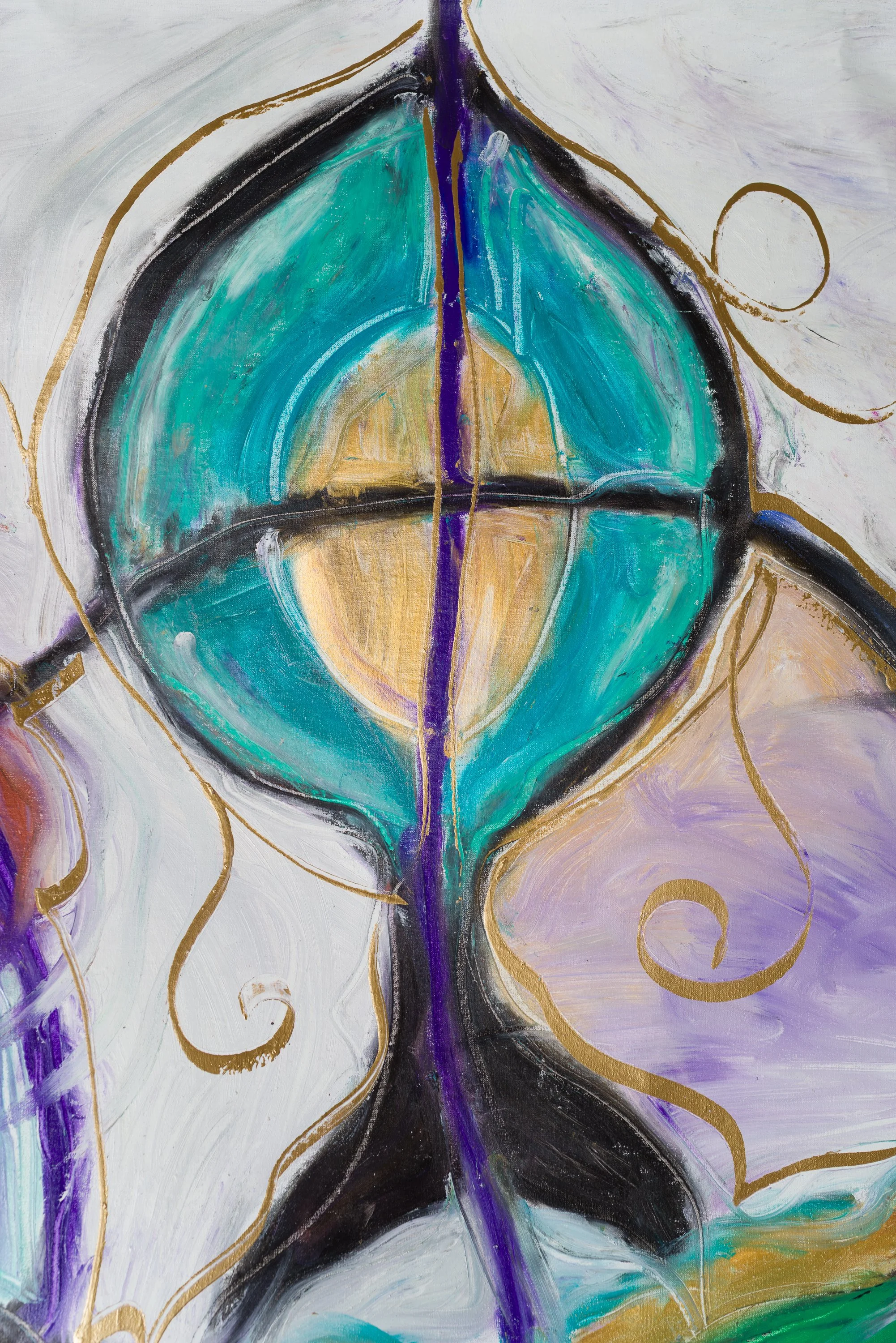 Untitled 5, oil on canvas, 230 x 224 cm, april 2025