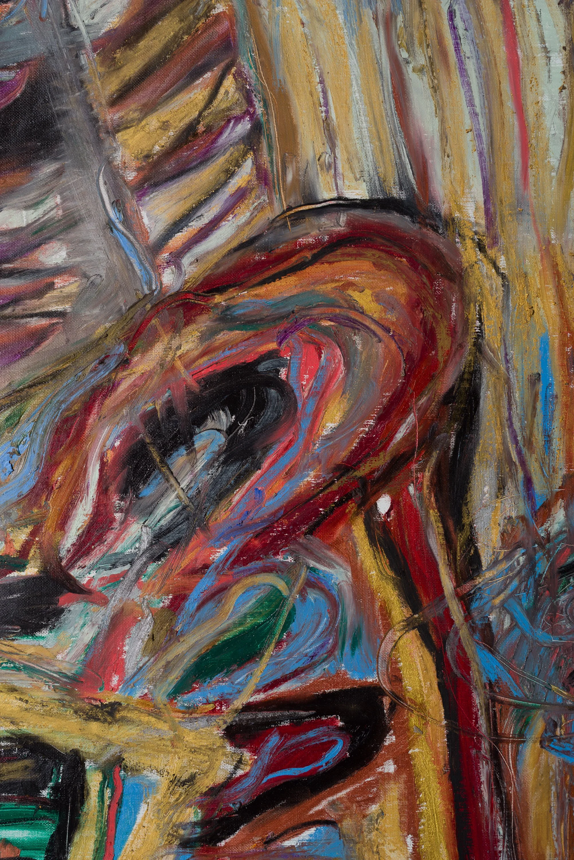 Untitled 11, oil on canvas, 263 x 173 cm, feb 2025