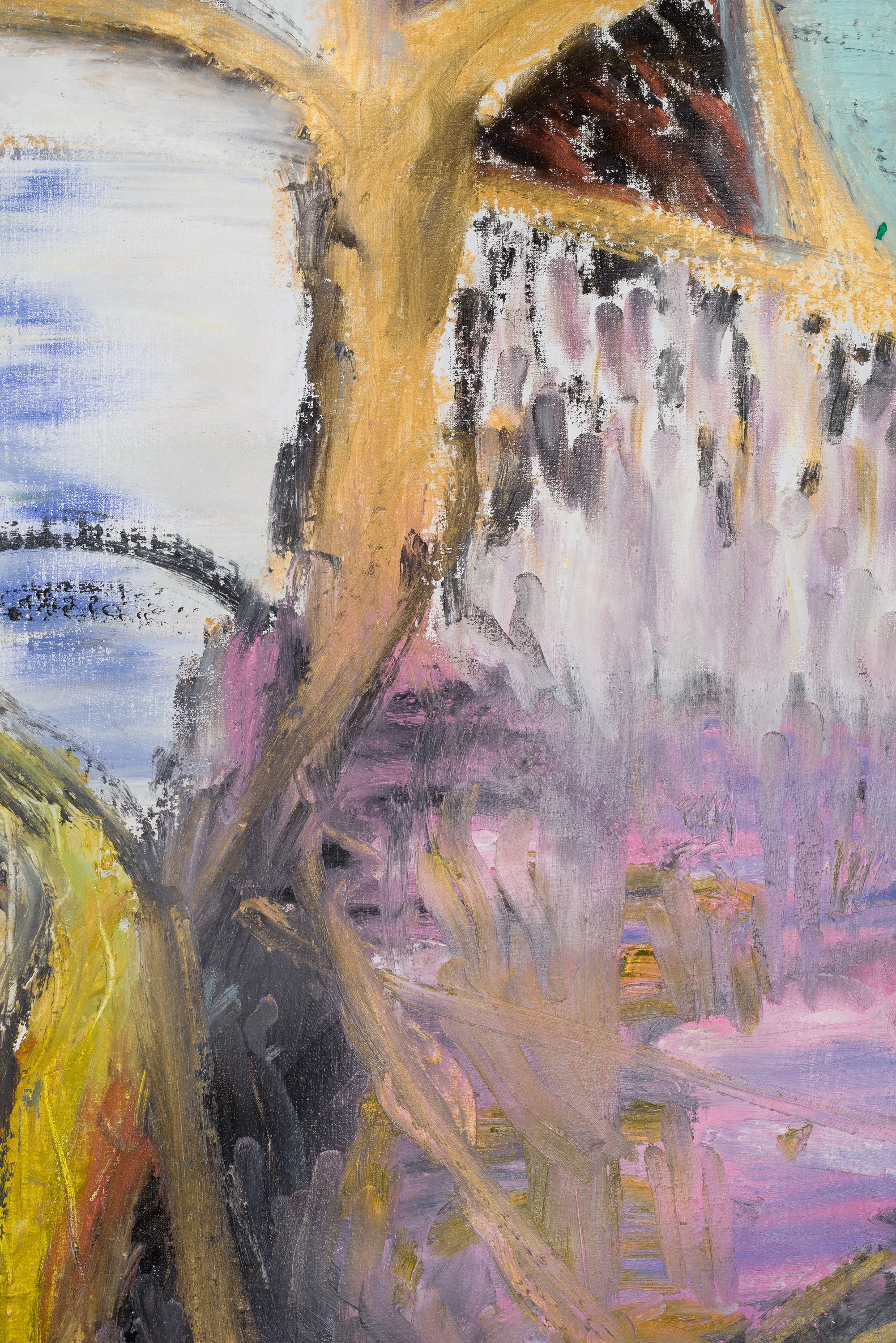 Untitled 18, oil on canvas, 265 x 224 cm, Dec 2024
