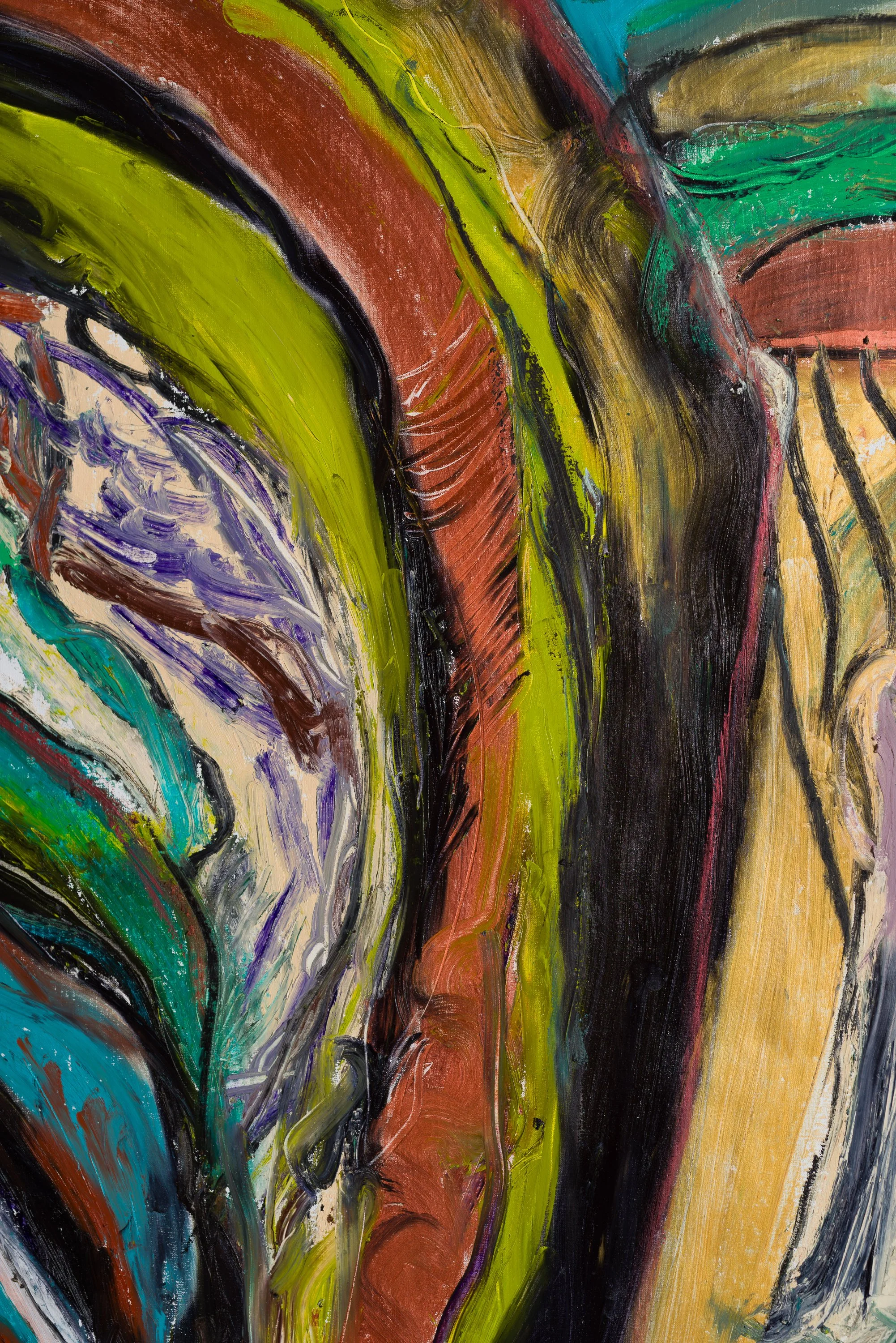Untitled 10, oil on canvas, 260 x 220 cm, mai 2025