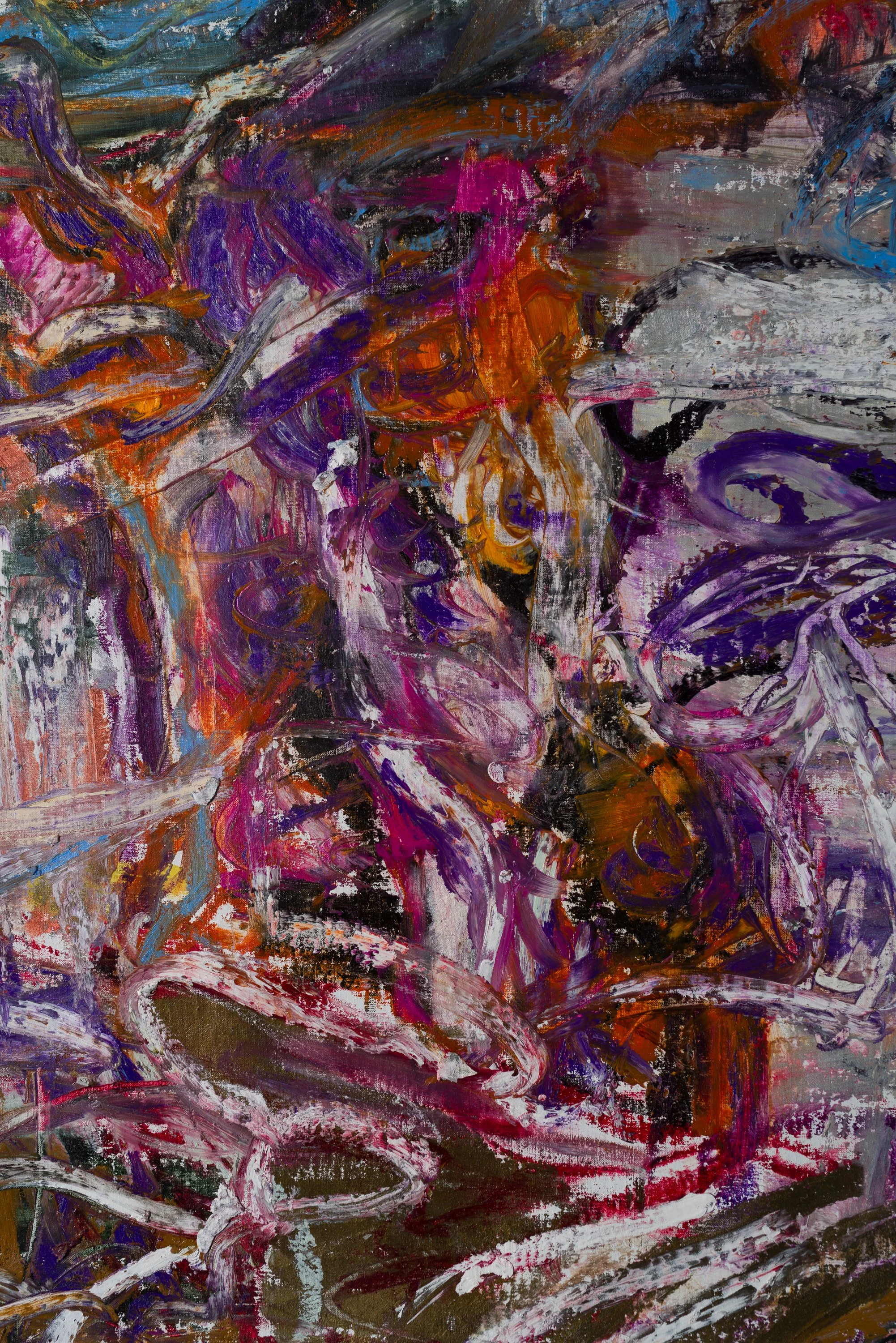 Untitled 13, oil on canvas, 230 x 225 cm, feb 2025