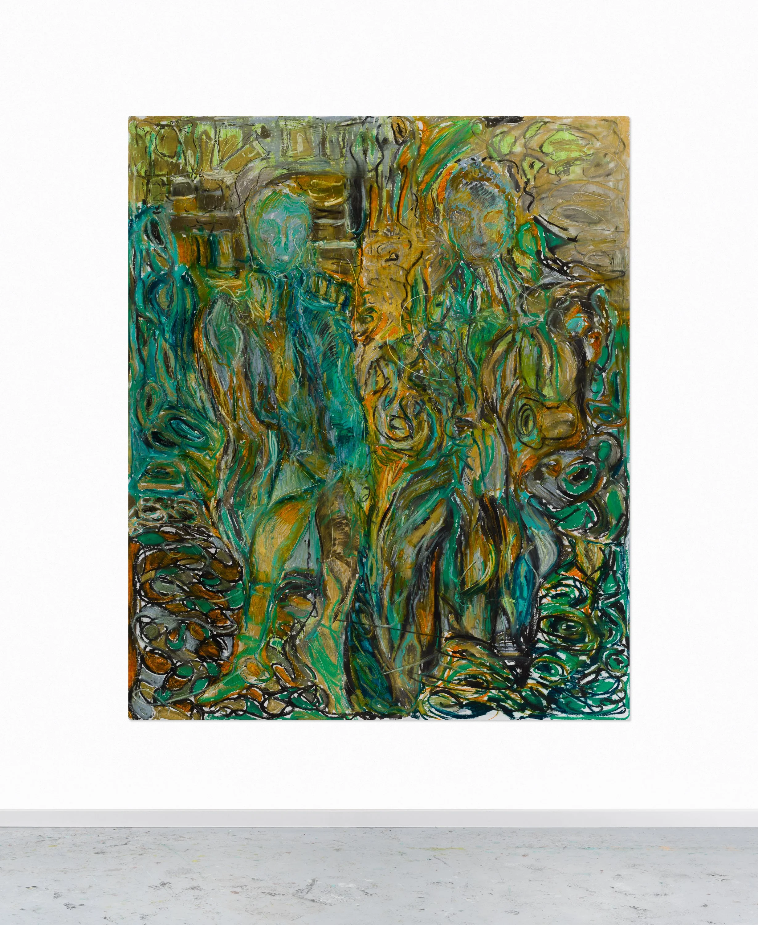 Untitled 17, oil on canvas, 216 x 180 cm, Fev 2025