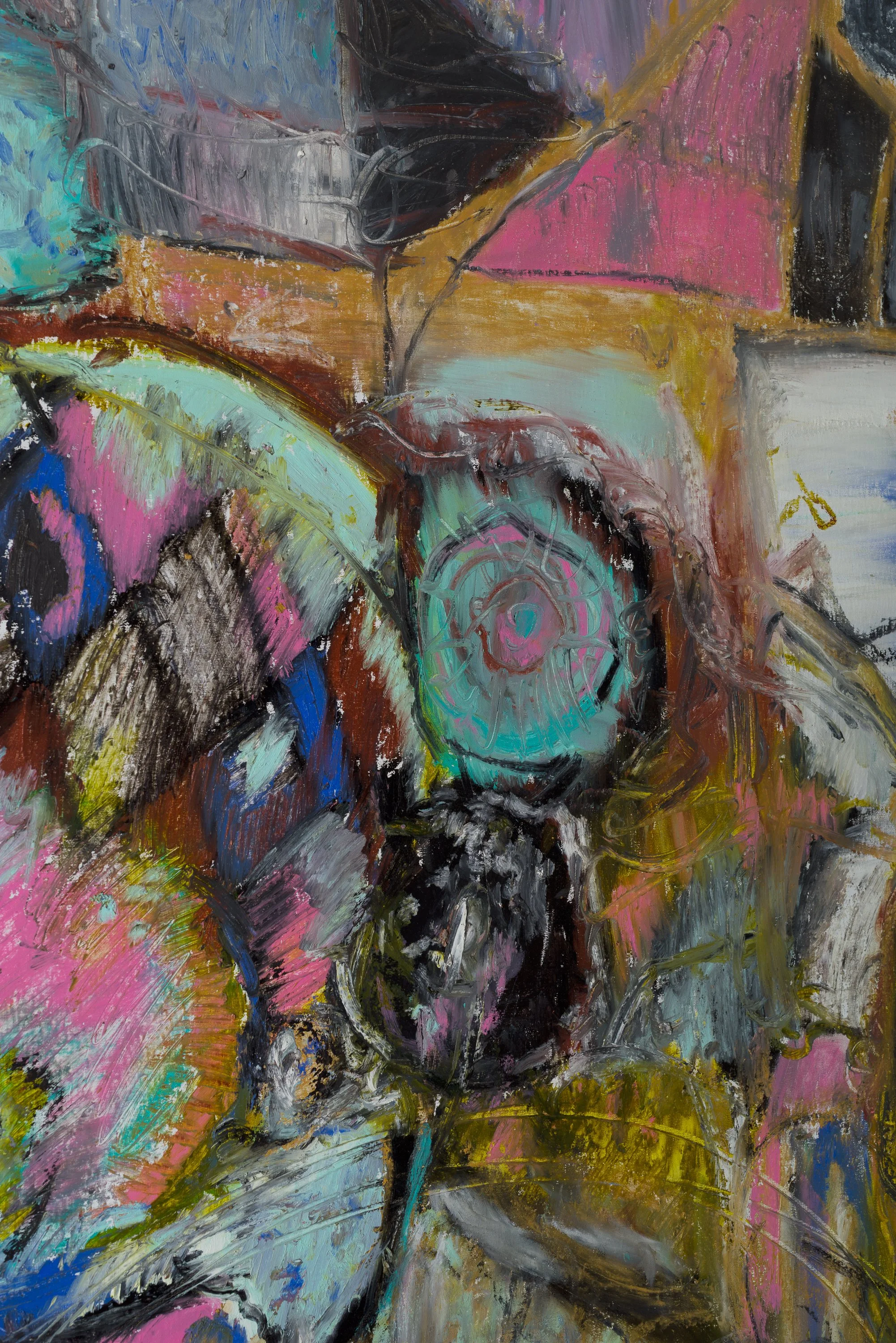 Untitled 18, oil on canvas, 265 x 224 cm, Dec 2024