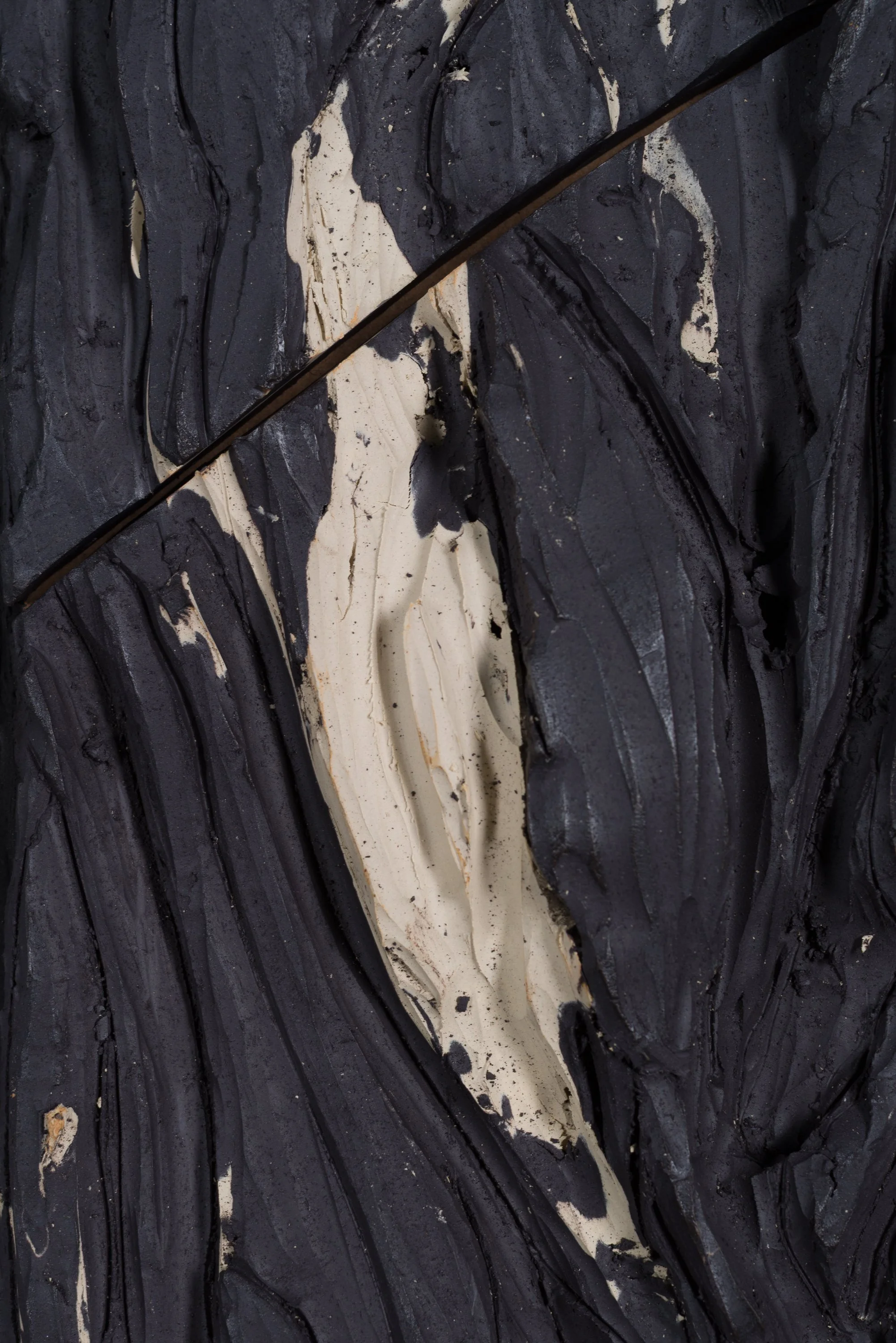 Fresque moyenne 2, céramique, 110 x 57 cm, 2025