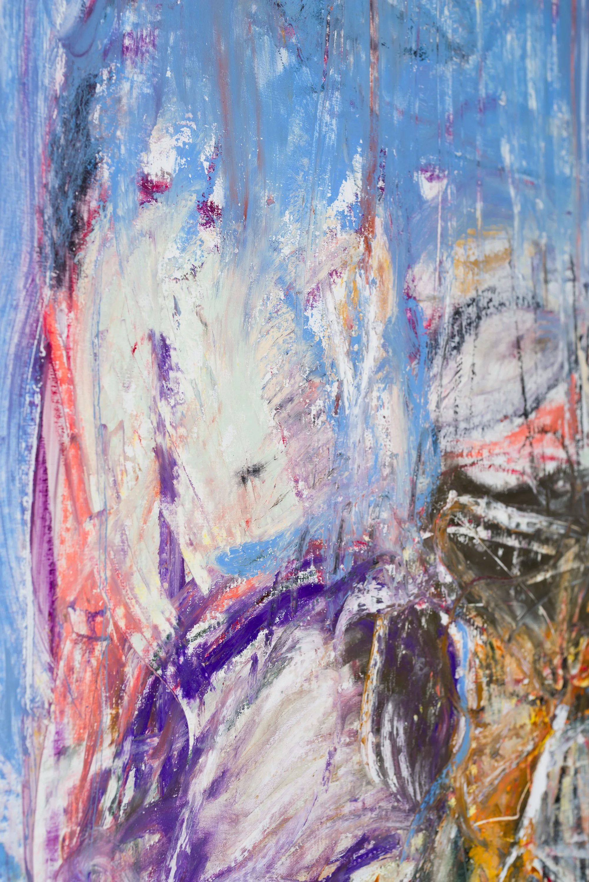 Untitled 13, oil on canvas, 230 x 225 cm, feb 2025