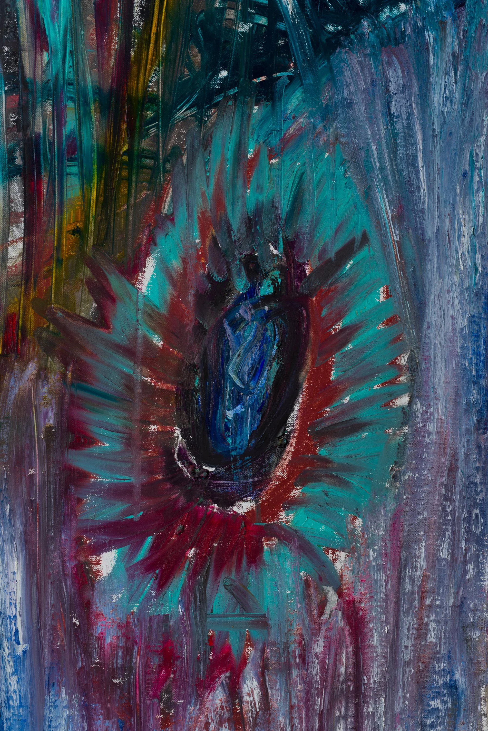 Untitled 4, oil on canvas, 228 x 172 cm, march 2025