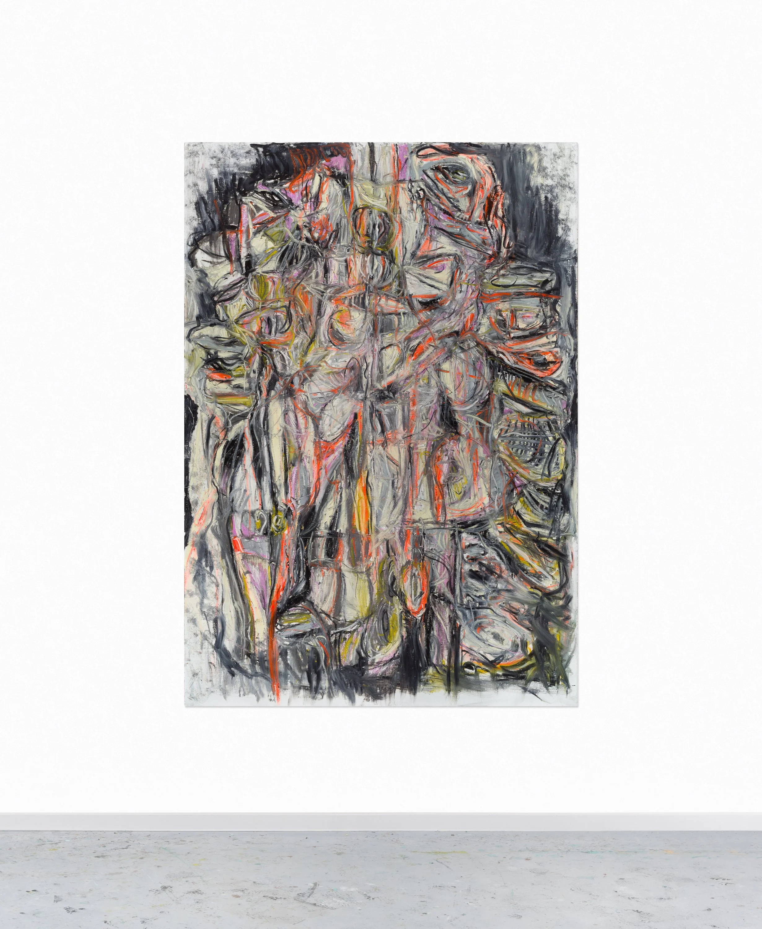 Untitled 6, oil on canvas, 216 x 250 cm, feb 2025