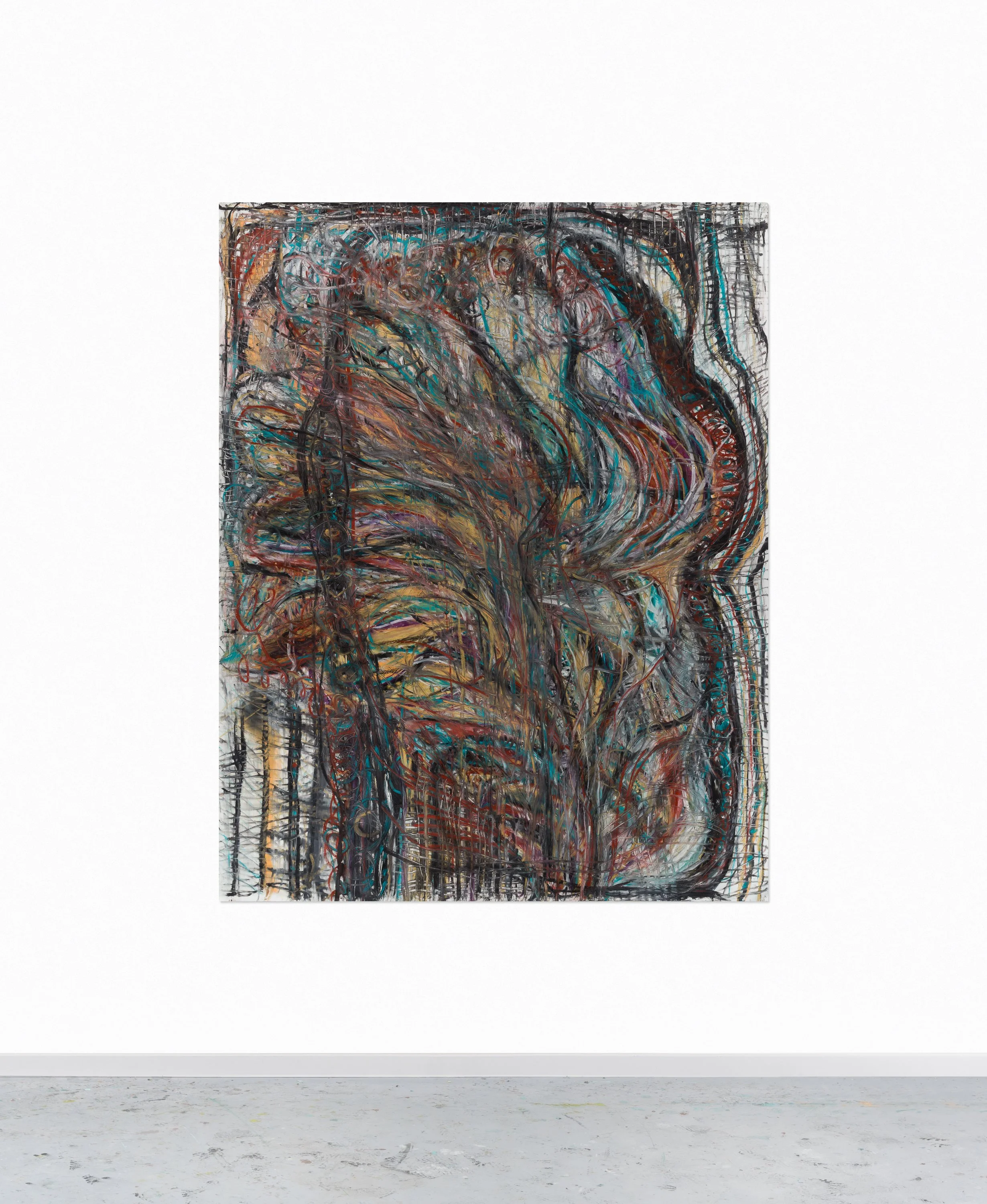 Untitled 14, oil on canvas, 230 x 180 cm, march 2025