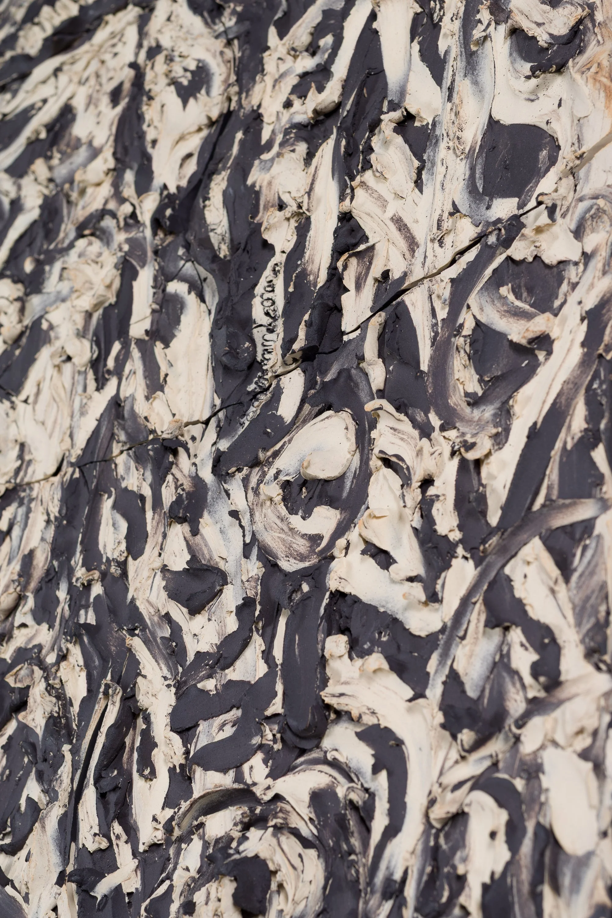 Fresque moyenne 1, céramique, 108 x 56cm, 2025
