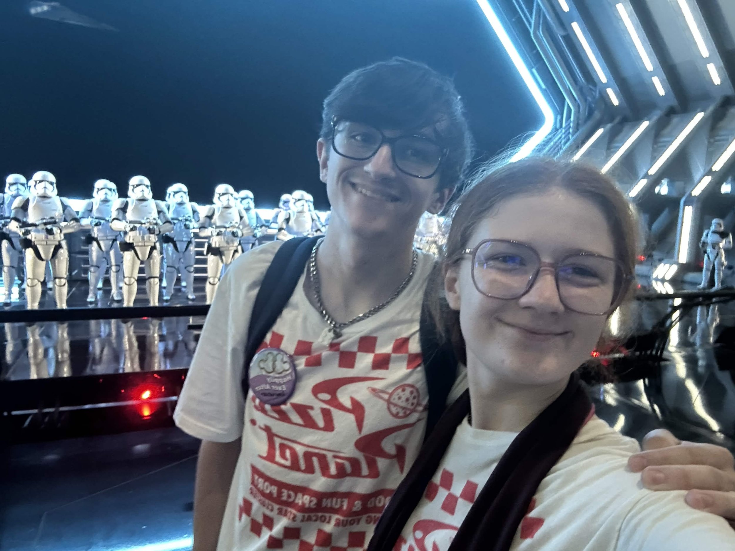Star Wars Rise of Resistance couple Disney vacation