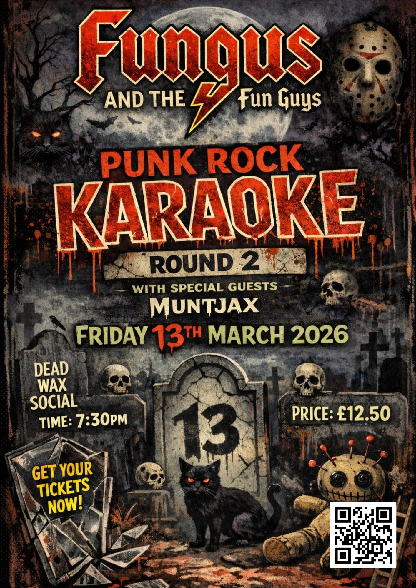 FUNGUS AND THE FUN GUYS: PUNK ROCK KARAOKE ROUND 2 