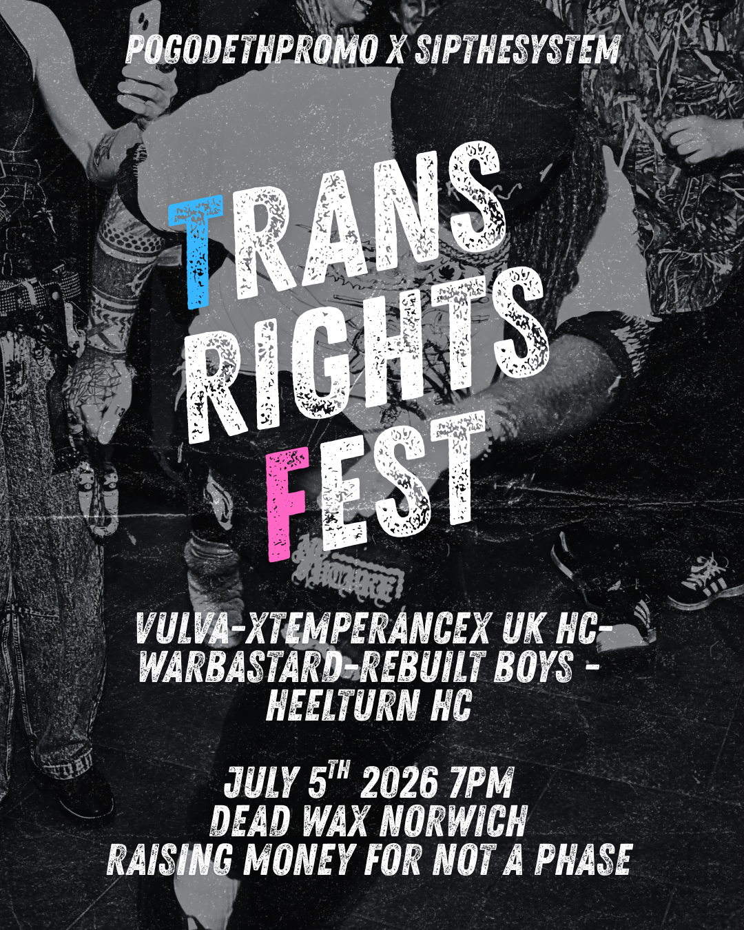 POGODETHPROMO X SIPTHESYSTEM PRESent: TRANS RIGHTS FEST