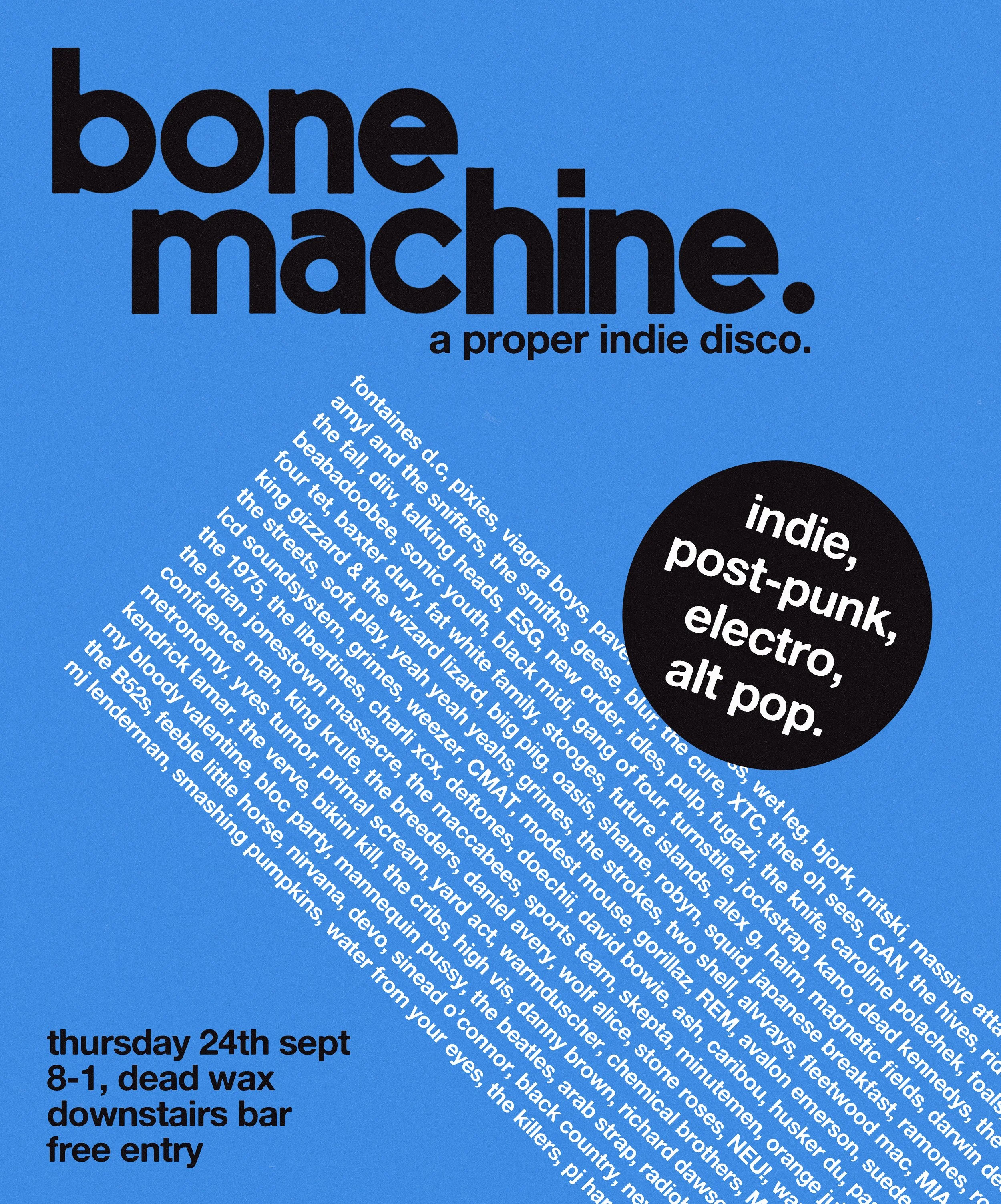 BONE MACHINE (DJ SET)