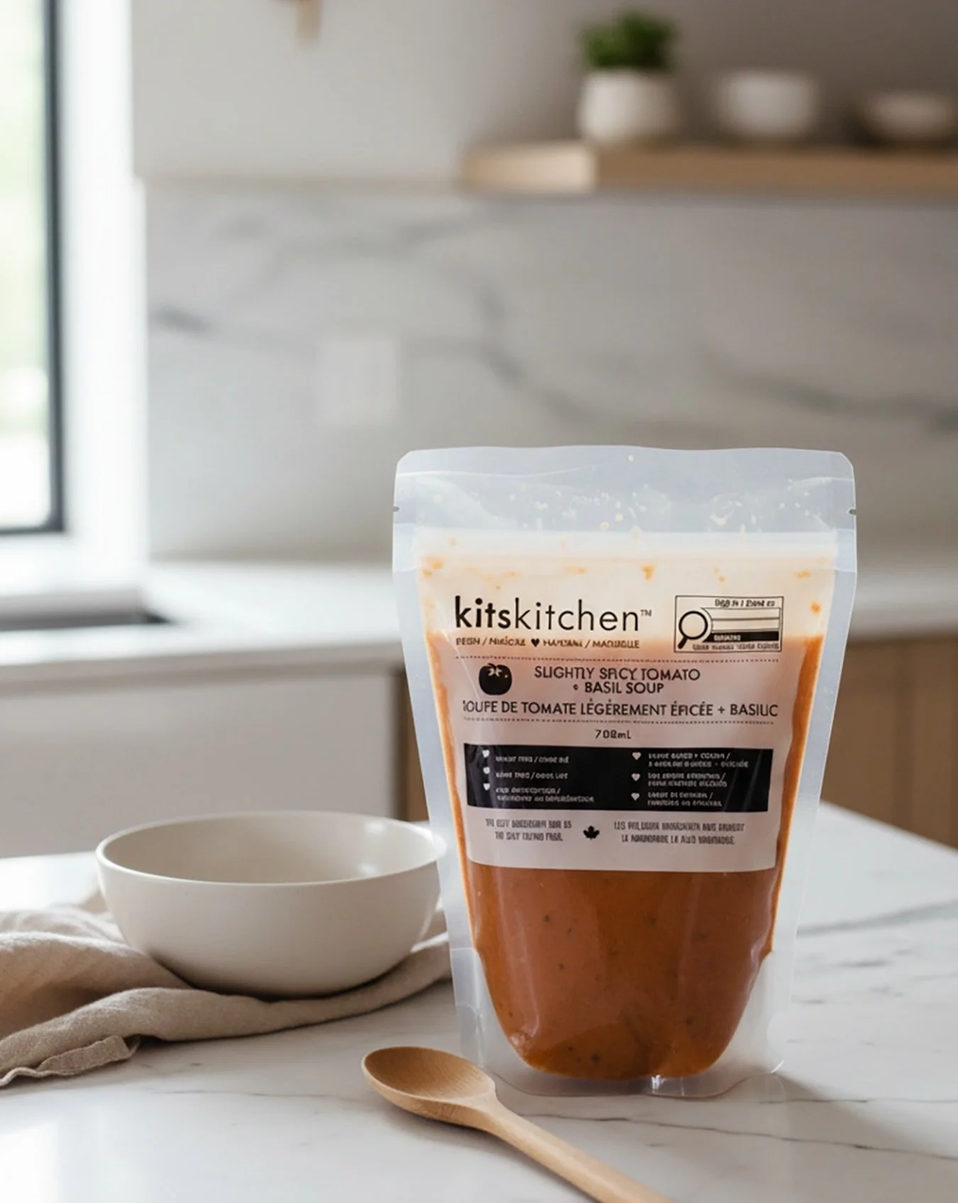 CLIENT SHOUT OUT @kitskitchen has the most delicious vegan soups including my favourite Slightly Spicy Tomato + Basil. I&rsquo;ve loved working with this brand for many years and also that it&rsquo;s a local Canadian company!​​​​​​​​​​​​​​​​