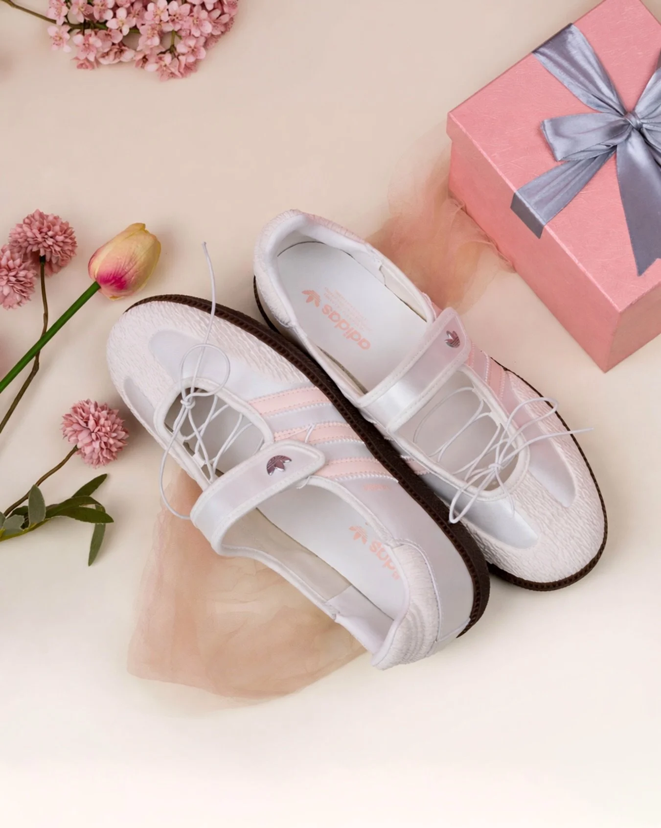 HOW ABOUT THEM KICKS: Loving my new Adidas Samba Jane shoes - just in time for spring! A fun take on vintage ballet flats. My favourite person @jwh567 found these ones for me.