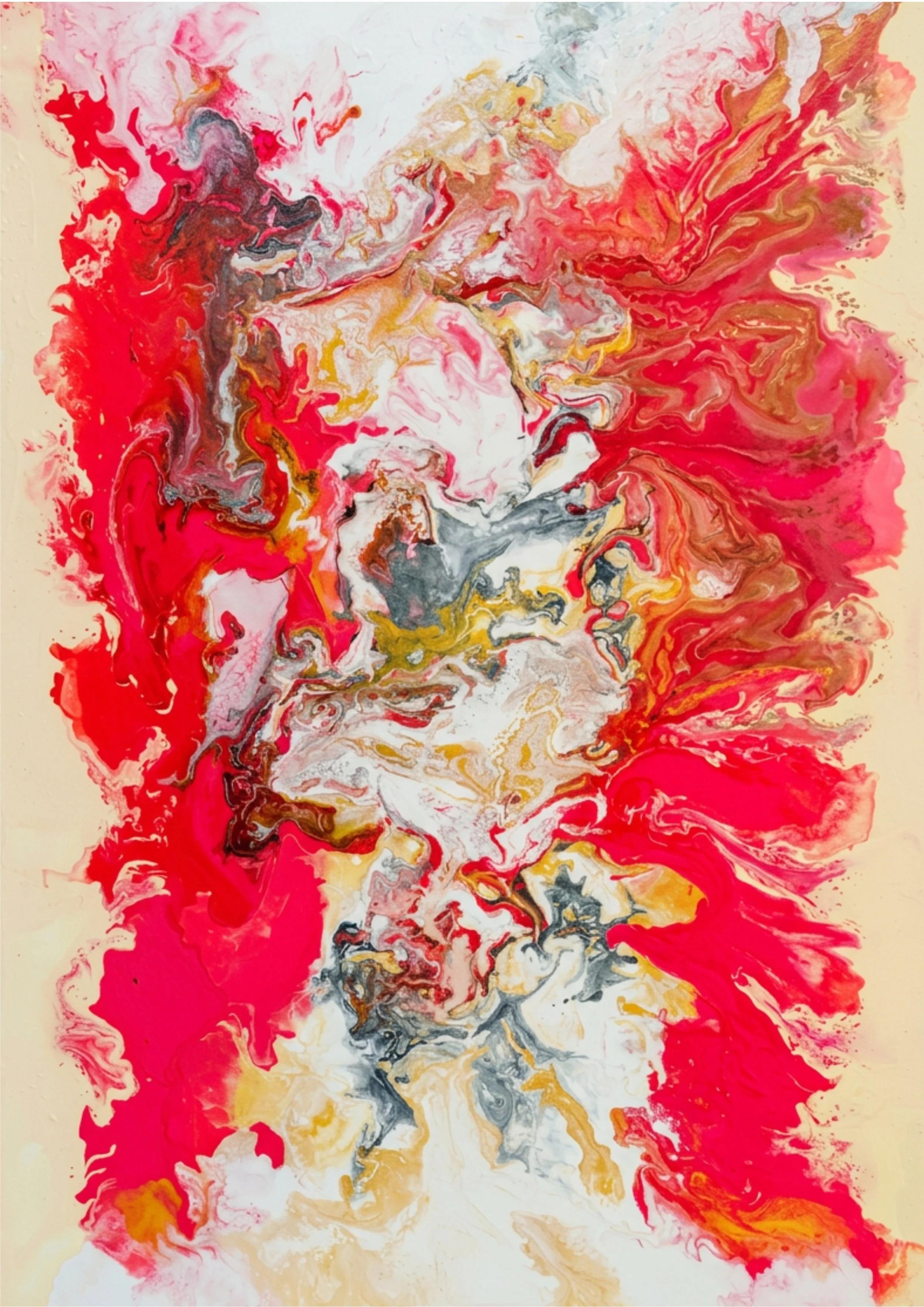 Coral 3921V .
Acrylic and mixed media .
Height - 42cm .
Width - 29.7cm .
POA