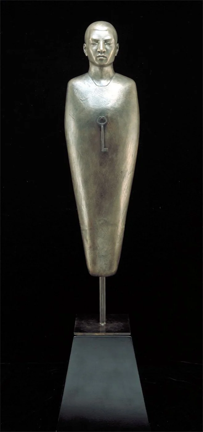 ‘Untitled (Key Pod)’ .
Foundry bronze (Edition of 4) .
Height - 165cms .
Width - 38cms .
Depth - 38cms .
POA