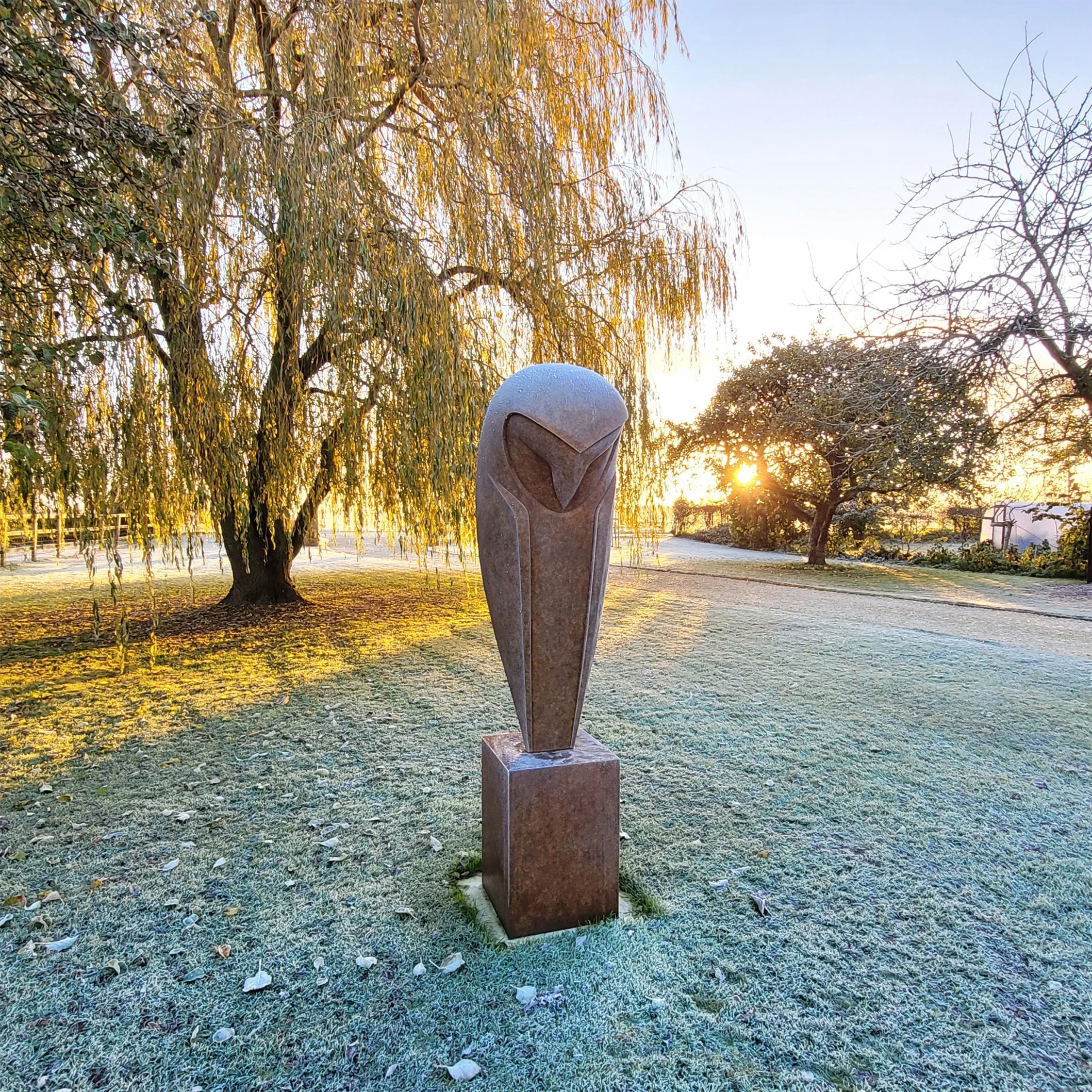 'Serenity' .
Foundry bronze (Edition of 12) .
Height - 200cm .
Width - 48cm .
Depth - 68cm .
POA