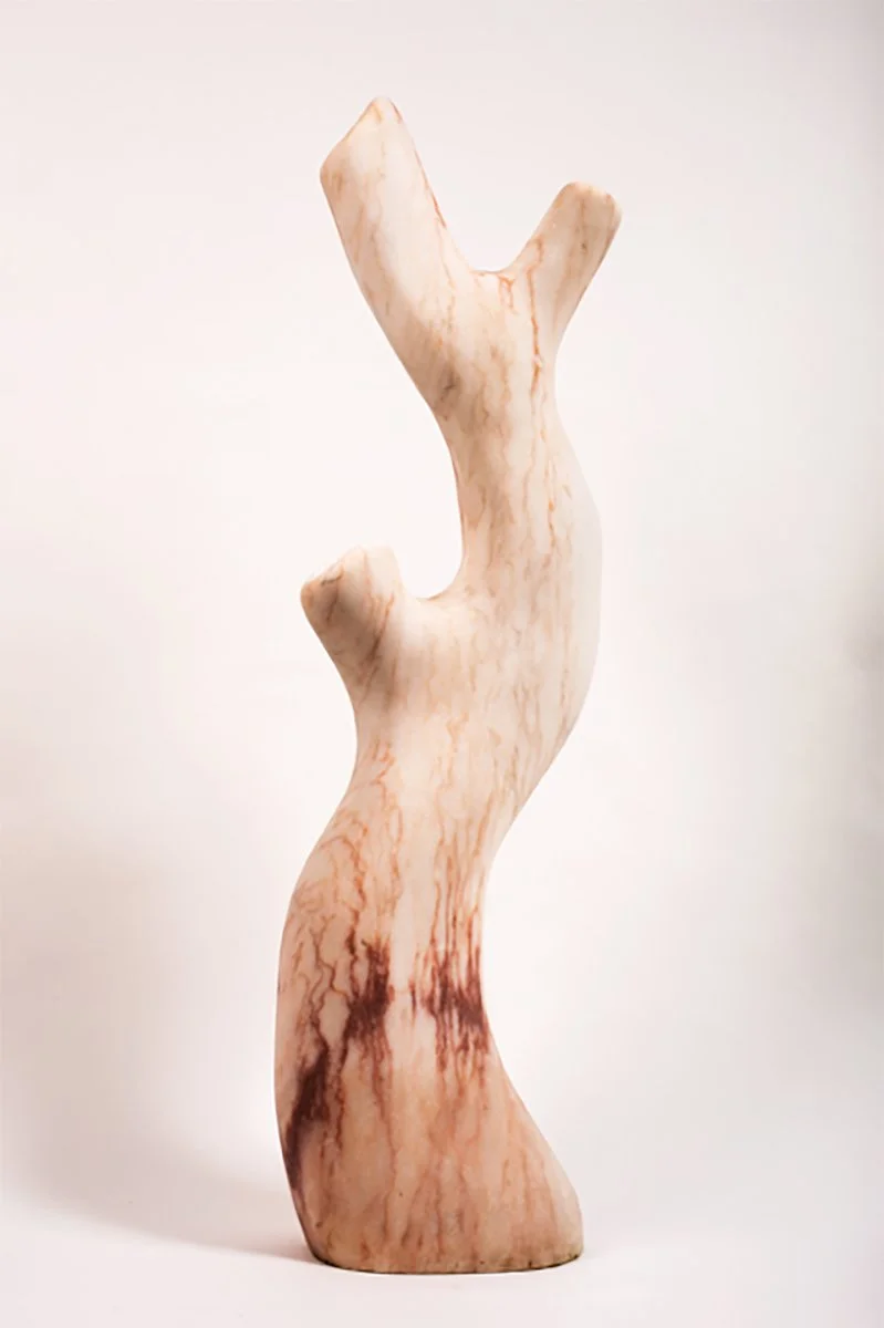 'Arborescent Coral study 2' .
Portuguese marble .
Height - 112cm .
Width - 30cm .
Depth - 18cm .
POA