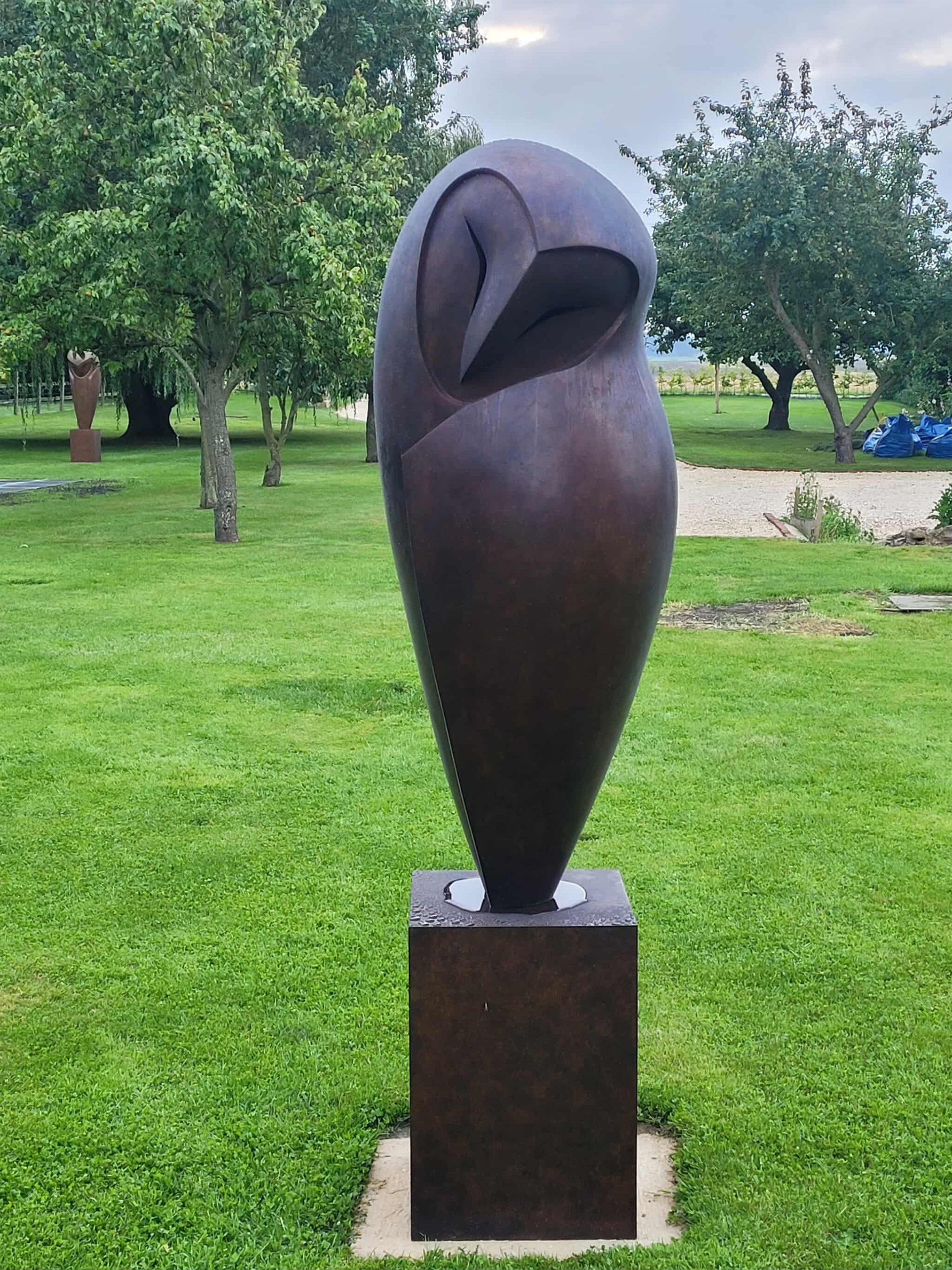 'Peaceful' .
Foundry bronze (Edition of 12) .
Height - 200cm .
Width - 55cm .
Depth - 55cm .
POA