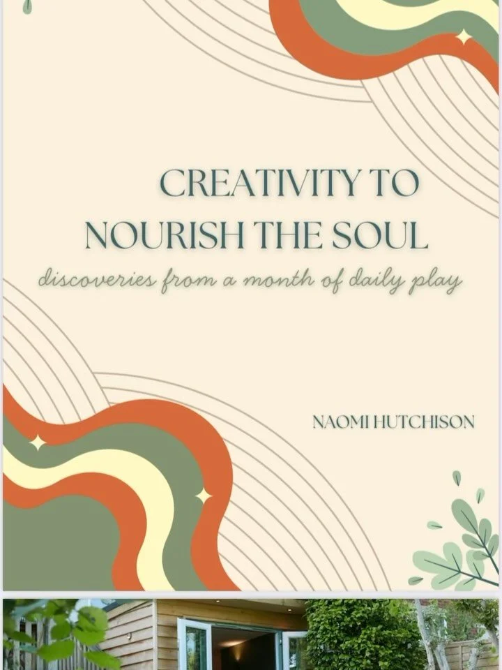 I&rsquo;ve written a lovely little resource and I&rsquo;d love to gift it to you🤗 &lsquo;Creativity To Nourish The Soul&rsquo; is a selection of my observations from intentionally engaging in a different creative activity every day for a month. Each