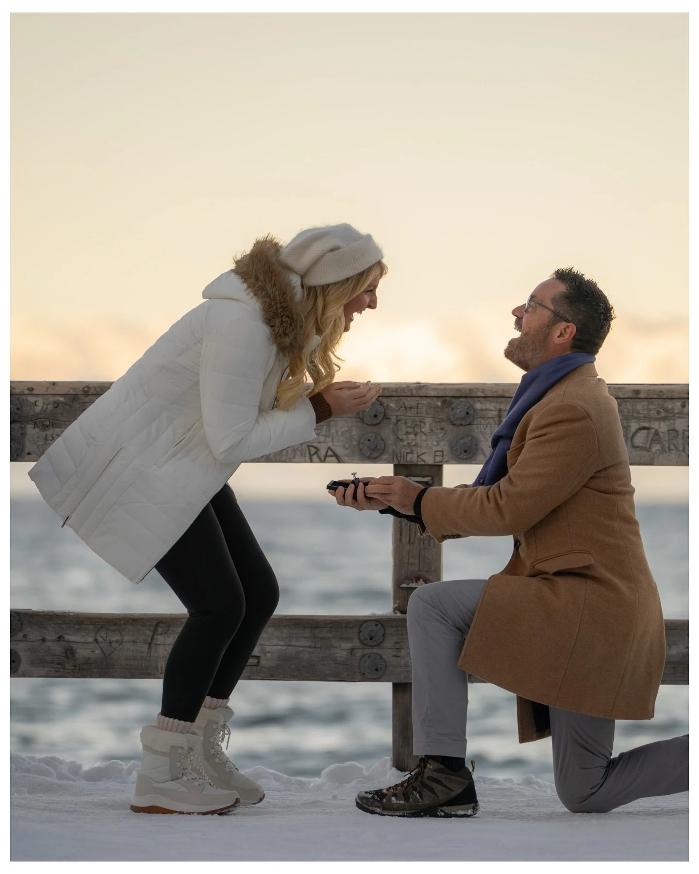 Congrats to @markbusbee &amp; @drcourtneygowin 🤍
So much fun capturing your engagement and getting to hang out with you both. The energy, the laughs, and this spot made it such an unreal session. Could not have asked for a better location or a bette