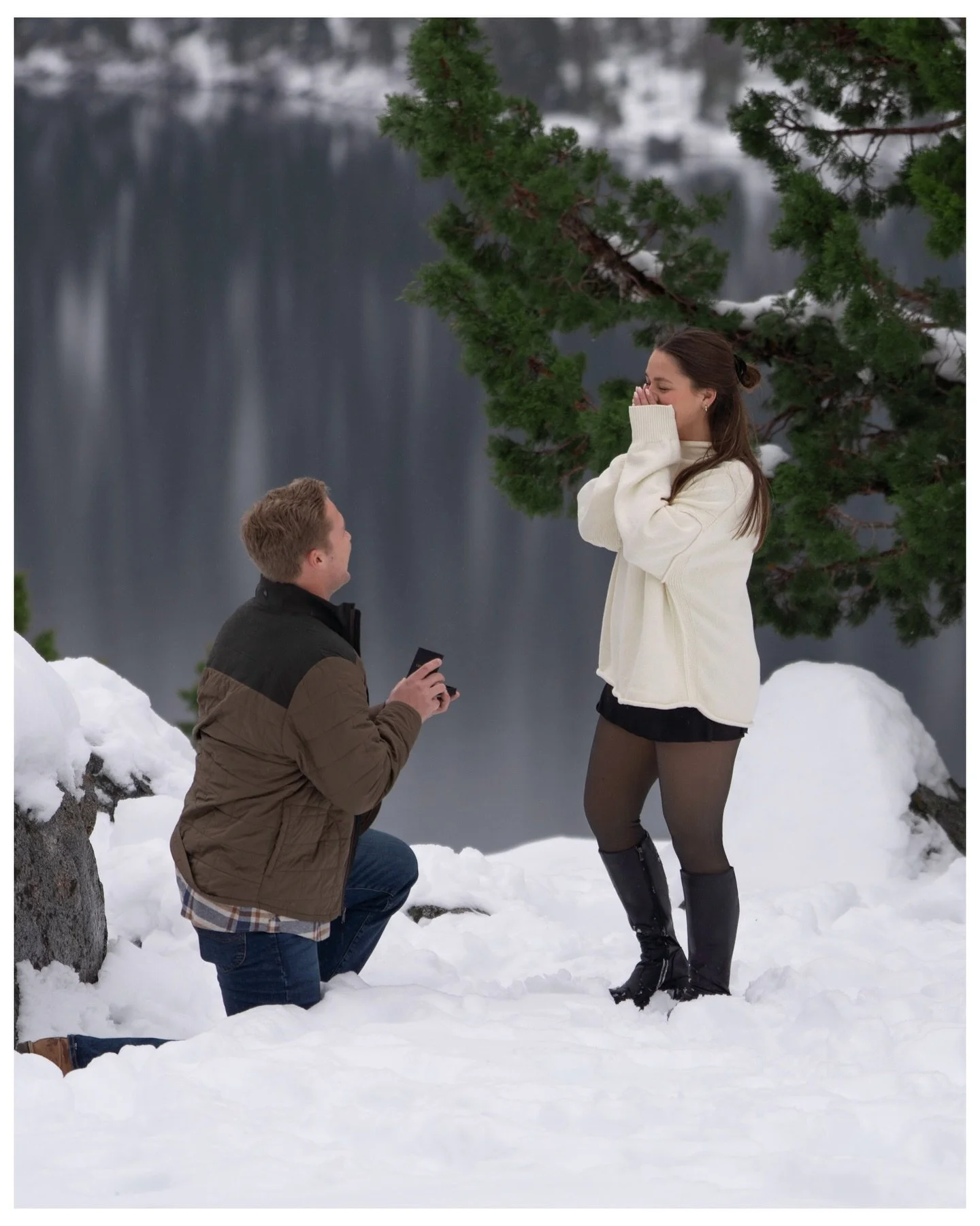 Congratulations @drew.vogel3 &amp; @dubowskymaddie 🎉 It was so much fun to capture the first moment of the rest of your lives! 💍